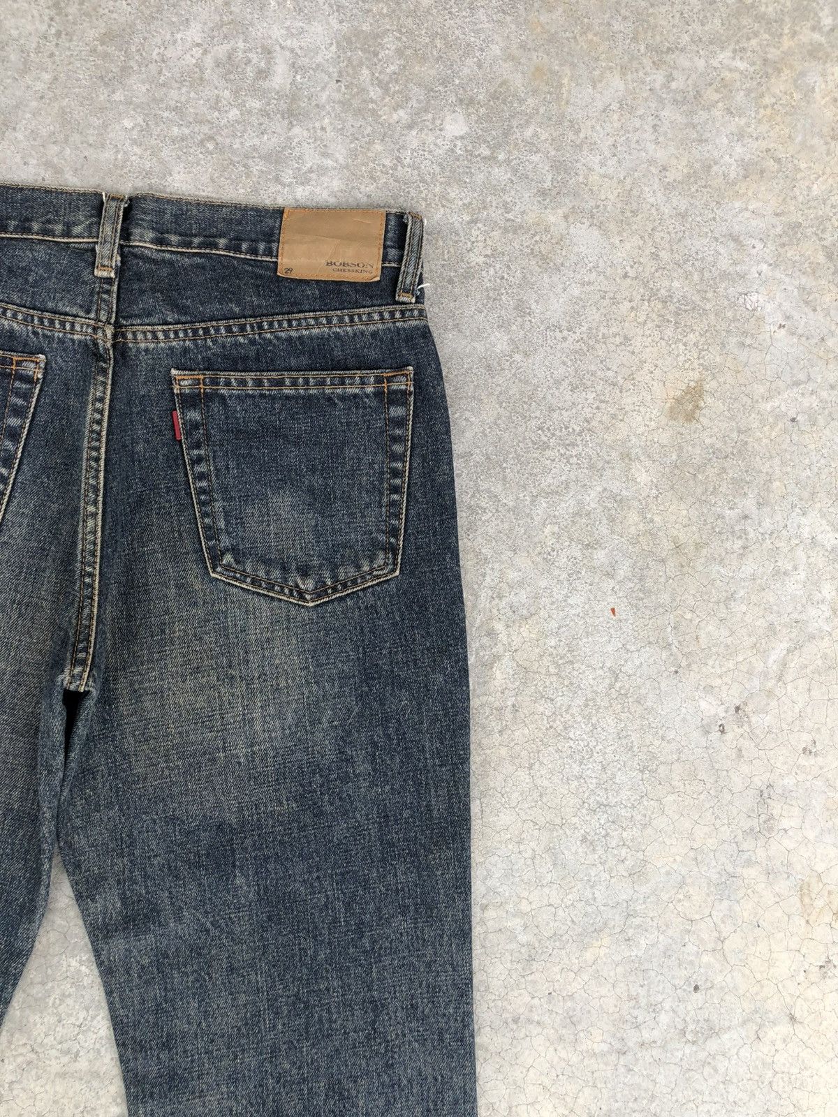 If Six Was Nine Bobson Flared Jeans Mudwash Distressed Jeans Size US 30 / EU 46 - 10 Thumbnail