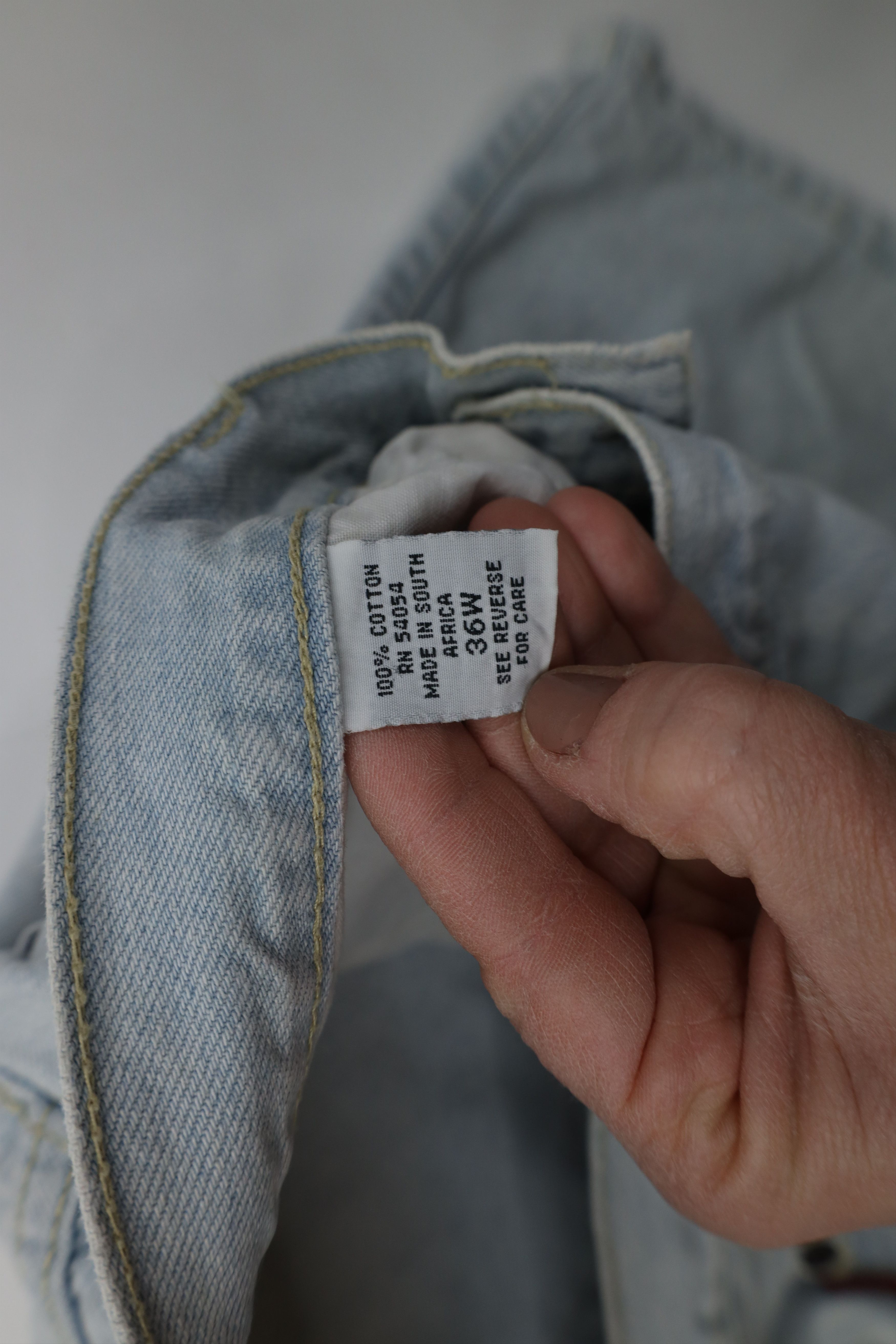 Vintage Vintage 90s Streetwear Relaxed Fit Above Knee Denim Shorts Size US 36 / EU 52 - 10 Thumbnail