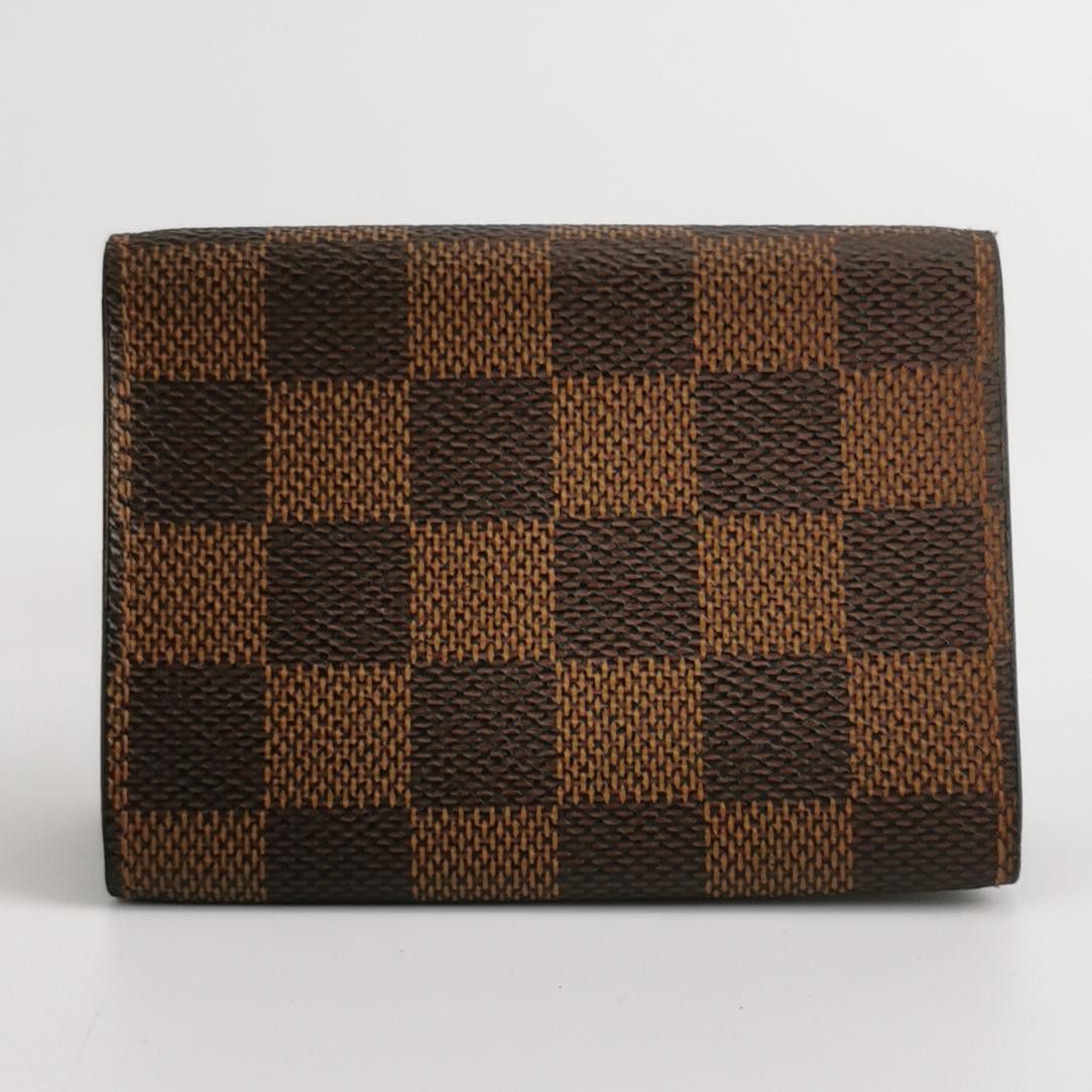 Louis Vuitton Louis Vuitton (LV) Cowhide Checkerboard Flap Card Holder -y Size ONE SIZE - 1 Thumbnail