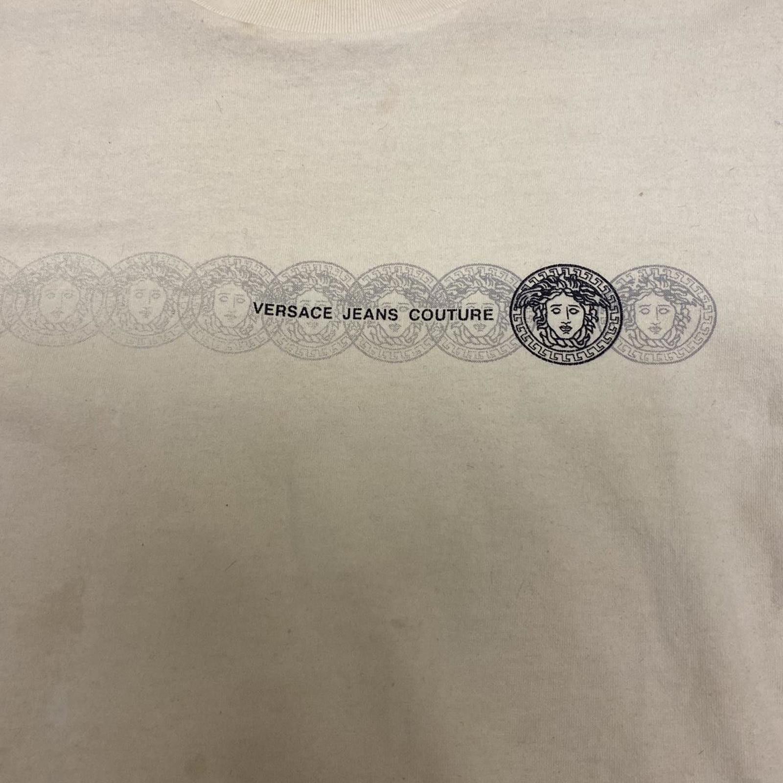 Versace Jeans Couture Versace Jeans Couture Men's T-Shirt Cream Colour Size US M / EU 48-50 / 2 - 3 Thumbnail
