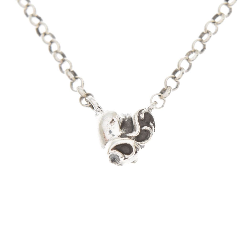 Chrome Hearts Chrome Hearts Heart Roll Chain Necklace | Grailed