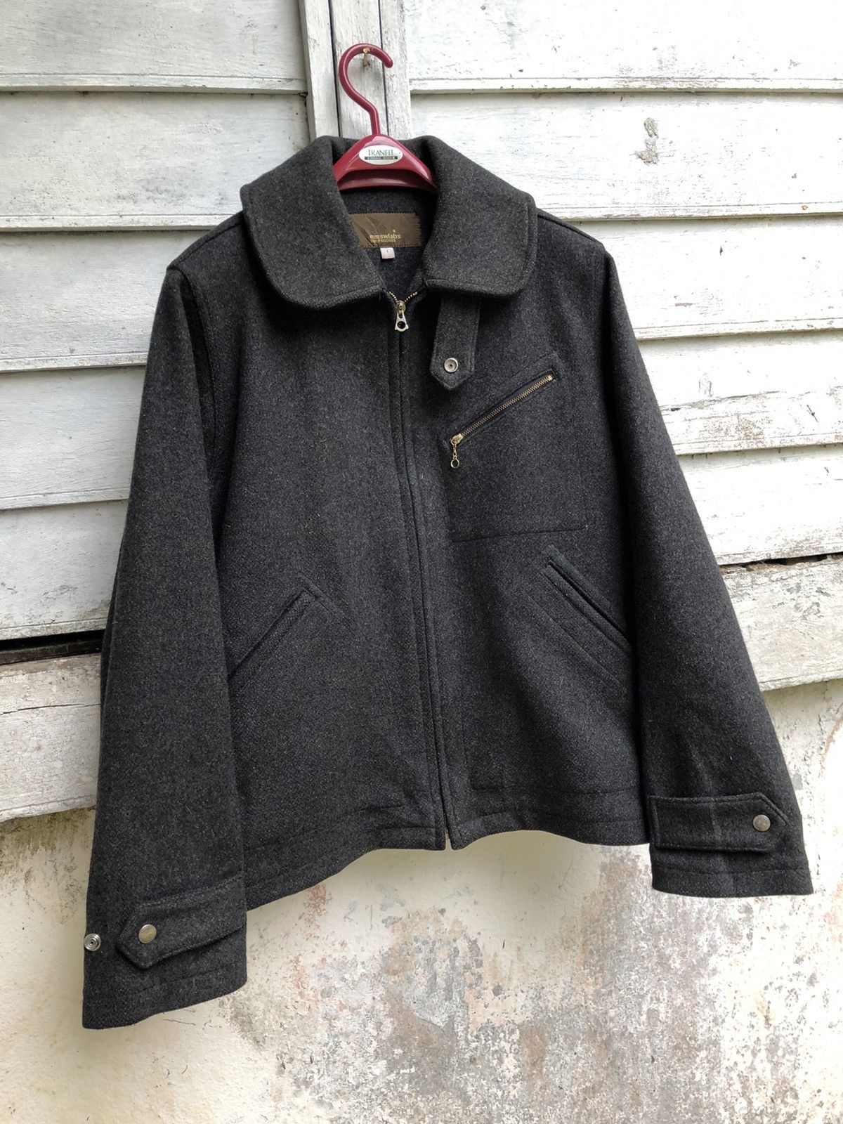 Needles × Nepenthes MMSWLABS NEW YORK Wool Melton Jacket Size US M / EU 48-50 / 2 - 3 Thumbnail