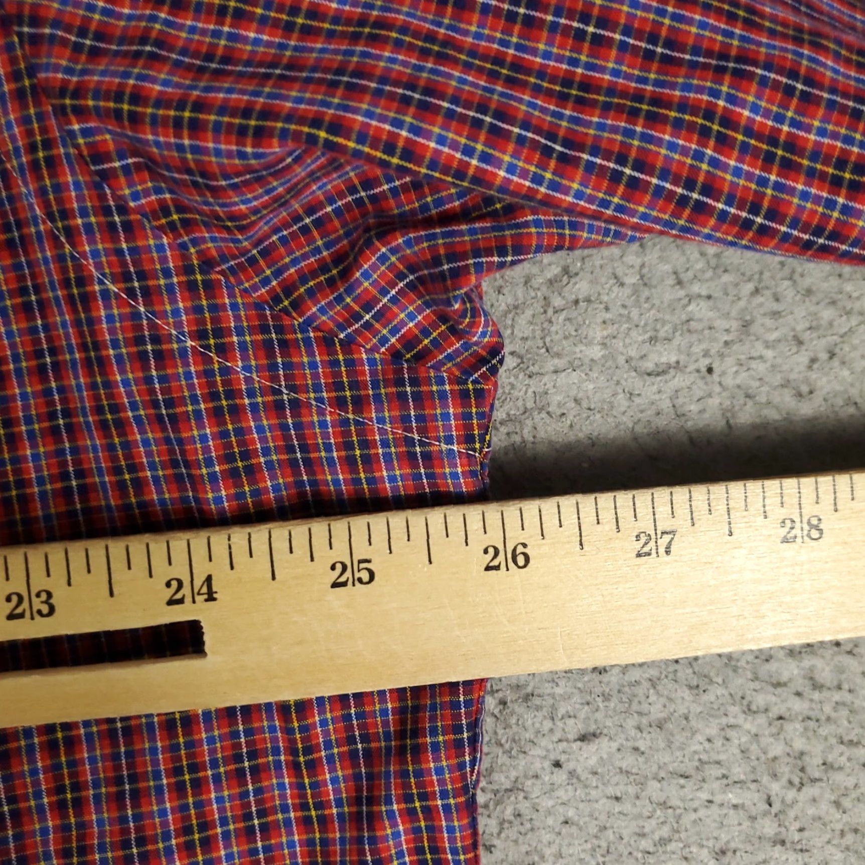 Ralph Lauren Ralph Lauren Shirt Mens XL Red Plaid Pony Casual Button Up Long Sleeve Shirt Size US XL / EU 56 / 4 - 6 Thumbnail