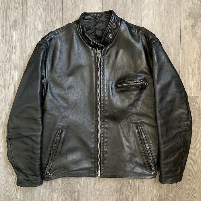 Vintage Vintage Schott 641 Steerhide Singlerider Leather Jacket