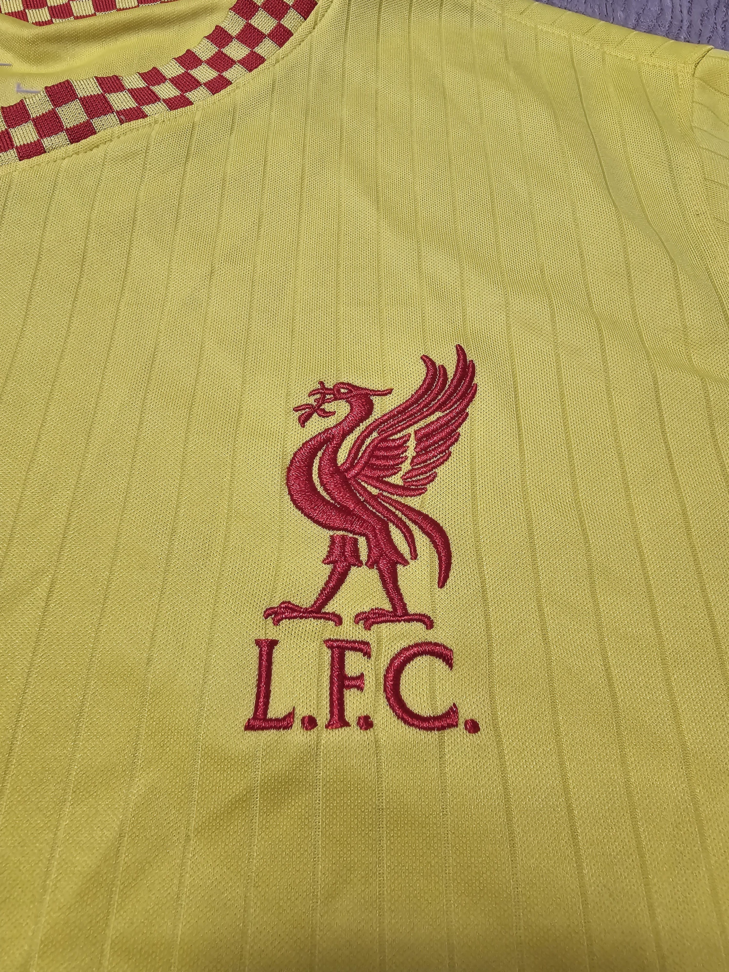 Nike LIVERPOOL 2021 2022 THIRD FOOTBALL SHIRT SOCCER JERSEY Size US L / EU 52-54 / 3 - 4 Thumbnail