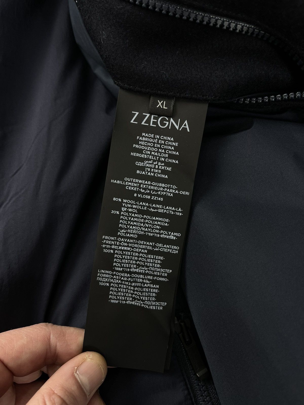 Ermenegildo Zegna × Z Zegna Z Zegna Hydro Wool Thermore Coat Jacket Men’s Size XL Size US XL / EU 56 / 4 - 11 Thumbnail