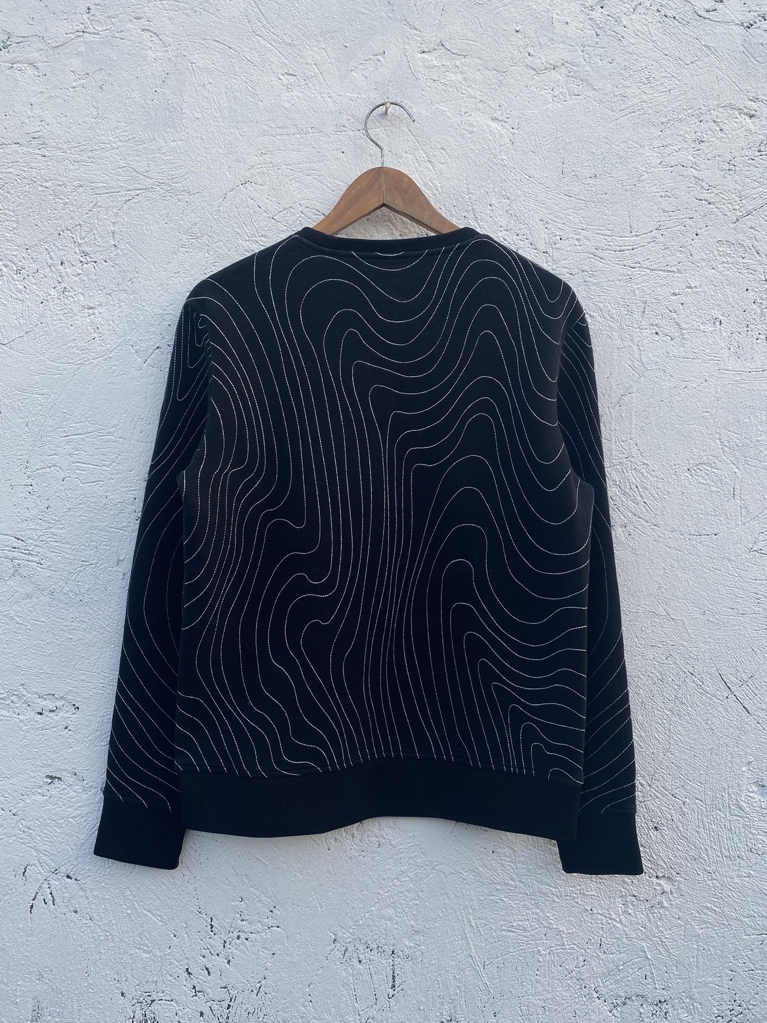 Black Barrett F/W 16 Embroidered Illusion Sweater Size US M / EU 48-50 / 2 - 5 Thumbnail
