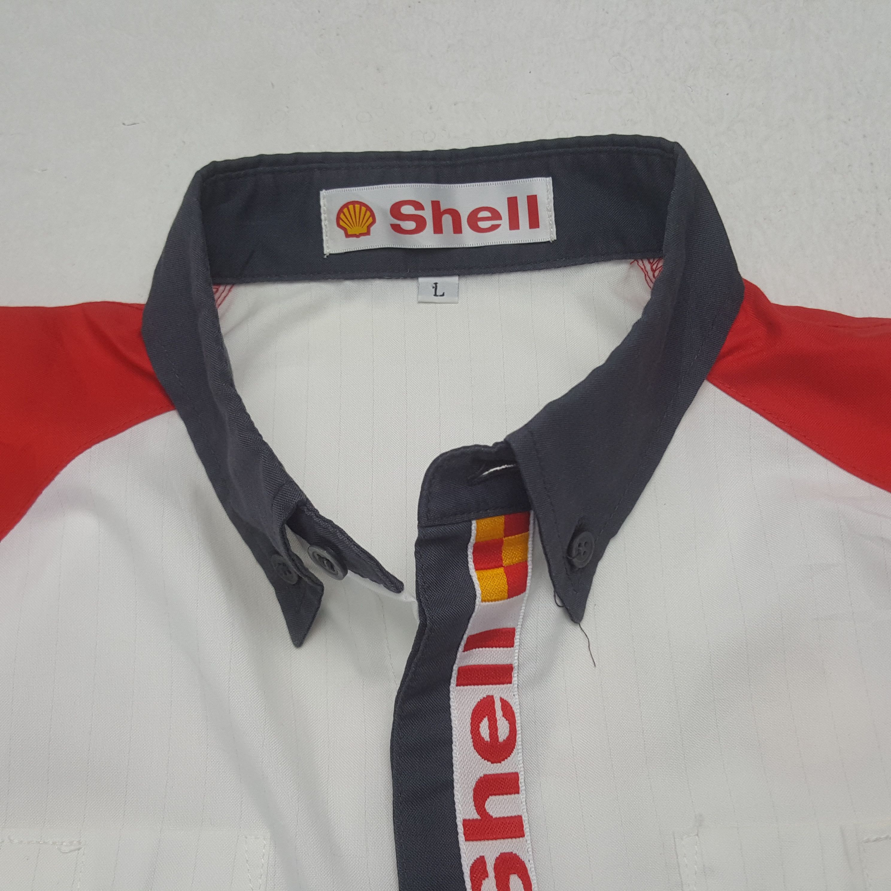 Japanese Brand Vintage Shell Worker Button Up Shirt Size US M / EU 48-50 / 2 - 5 Thumbnail