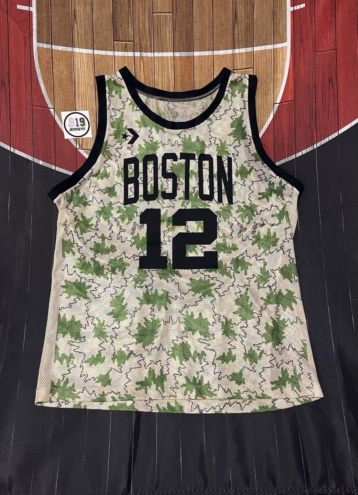 Converse Converse Boston Celtics Terry Rozier Camo Jersey Size US XL / EU 56 / 4 - 1 Thumbnail