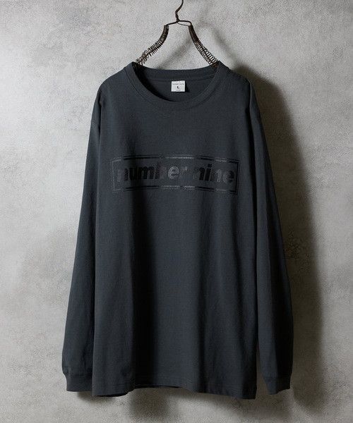 Number nine number nine BOX LINE PRINTED CLASSIC L/S T-SHIRT