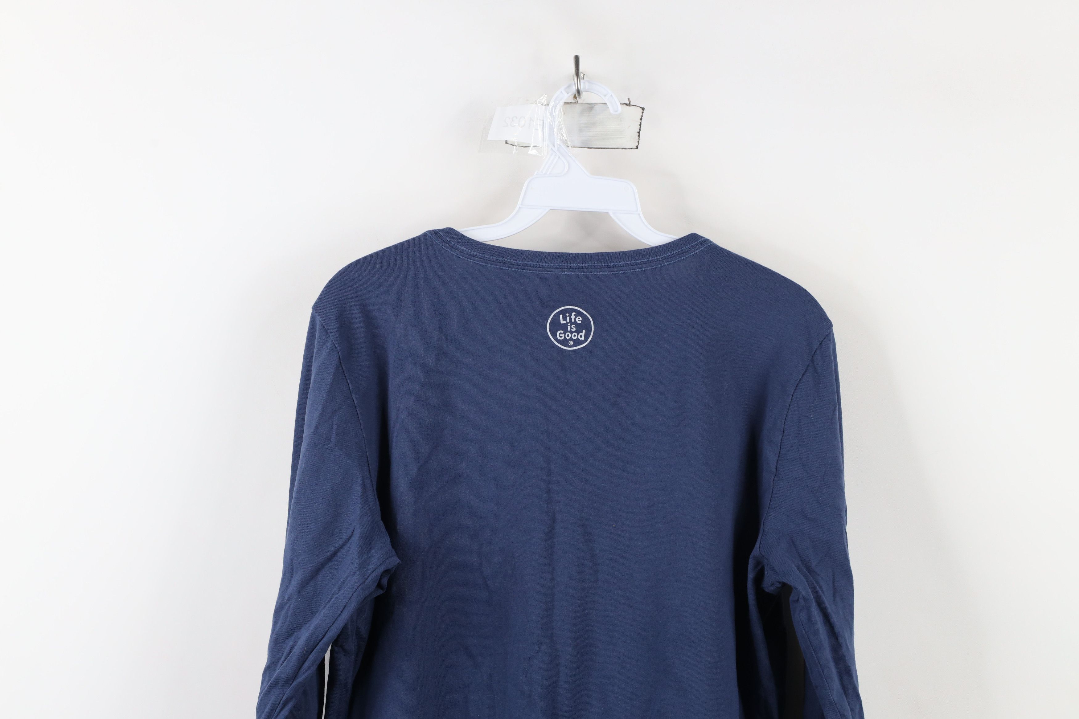 Life is Good × Vintage Life Is Good Spell Awesome Moon Dog Cat Long Sleeve T-Shirt Size M / US 6-8 / IT 42-44 - 13 Thumbnail