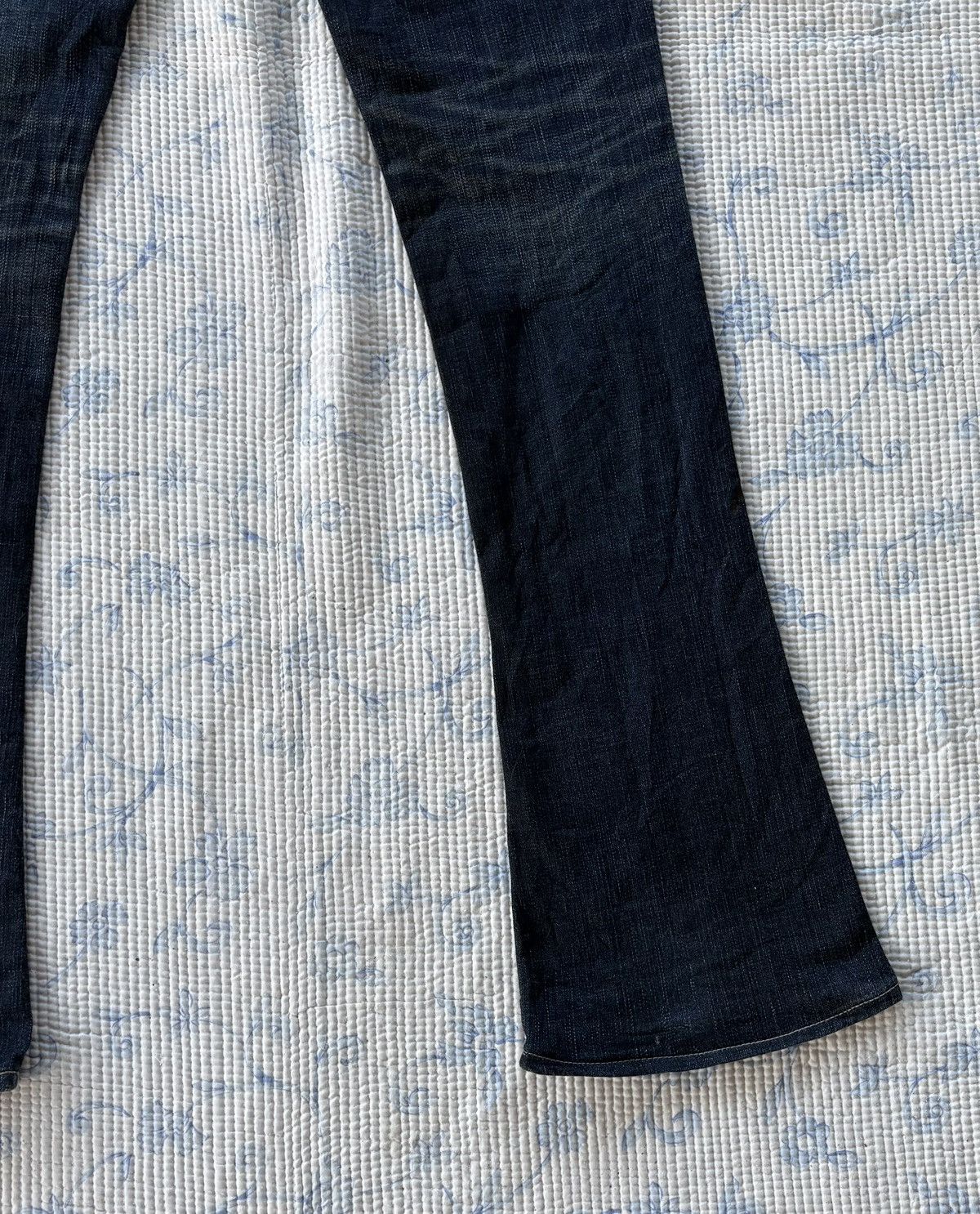 SLY Japanese SLY Glamour Guarented Streetwear Flared Denim Size US 31 - 12 Thumbnail