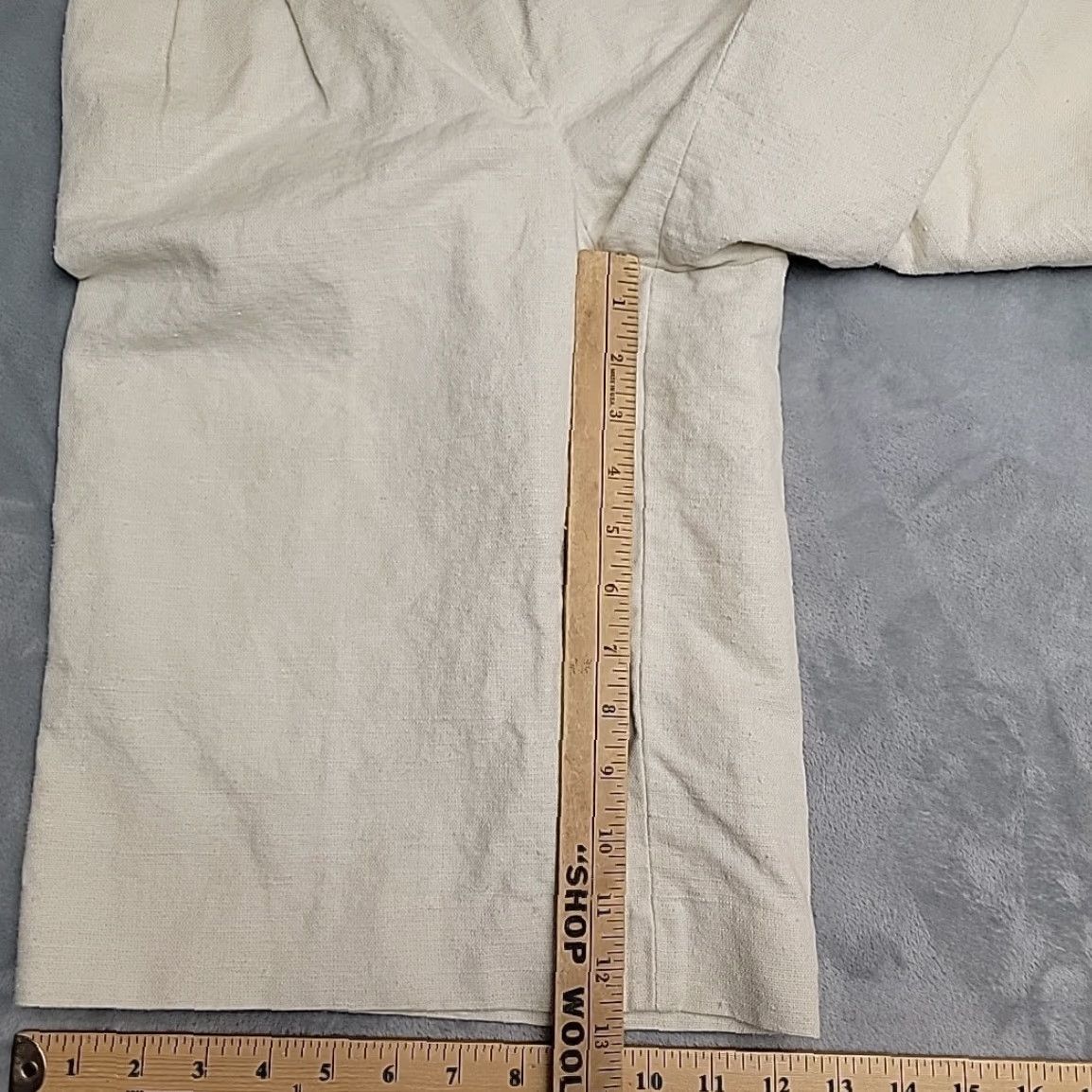Vintage VINTAGE SB. II Shorts Women 7/8 Cream Linen Cotton Blend Pleated Minimalist Resort Shirt? Size 28" / US 6 / IT 42 - 6 Thumbnail