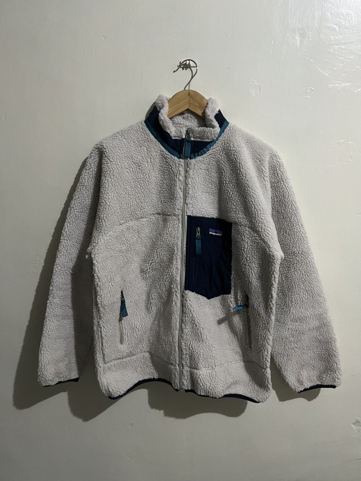 Patagonia Patagonia Retro X Fleece Jacket White Size US L / EU 52-54 / 3 - 1 Thumbnail