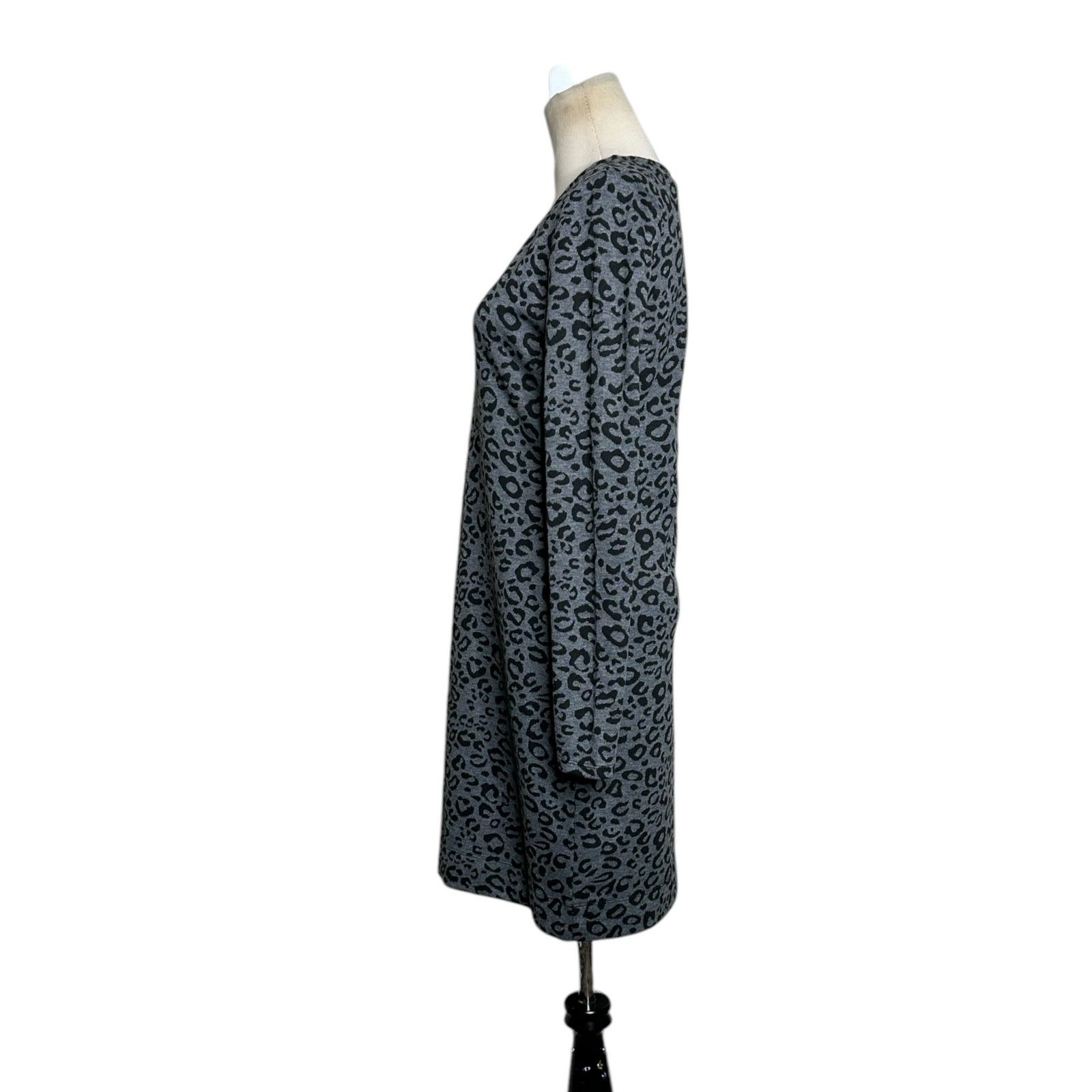 Banana Republic Banana Republic leopard long sleeves sheath dress size 4 Size S / US 4 / IT 40 - 12 Thumbnail