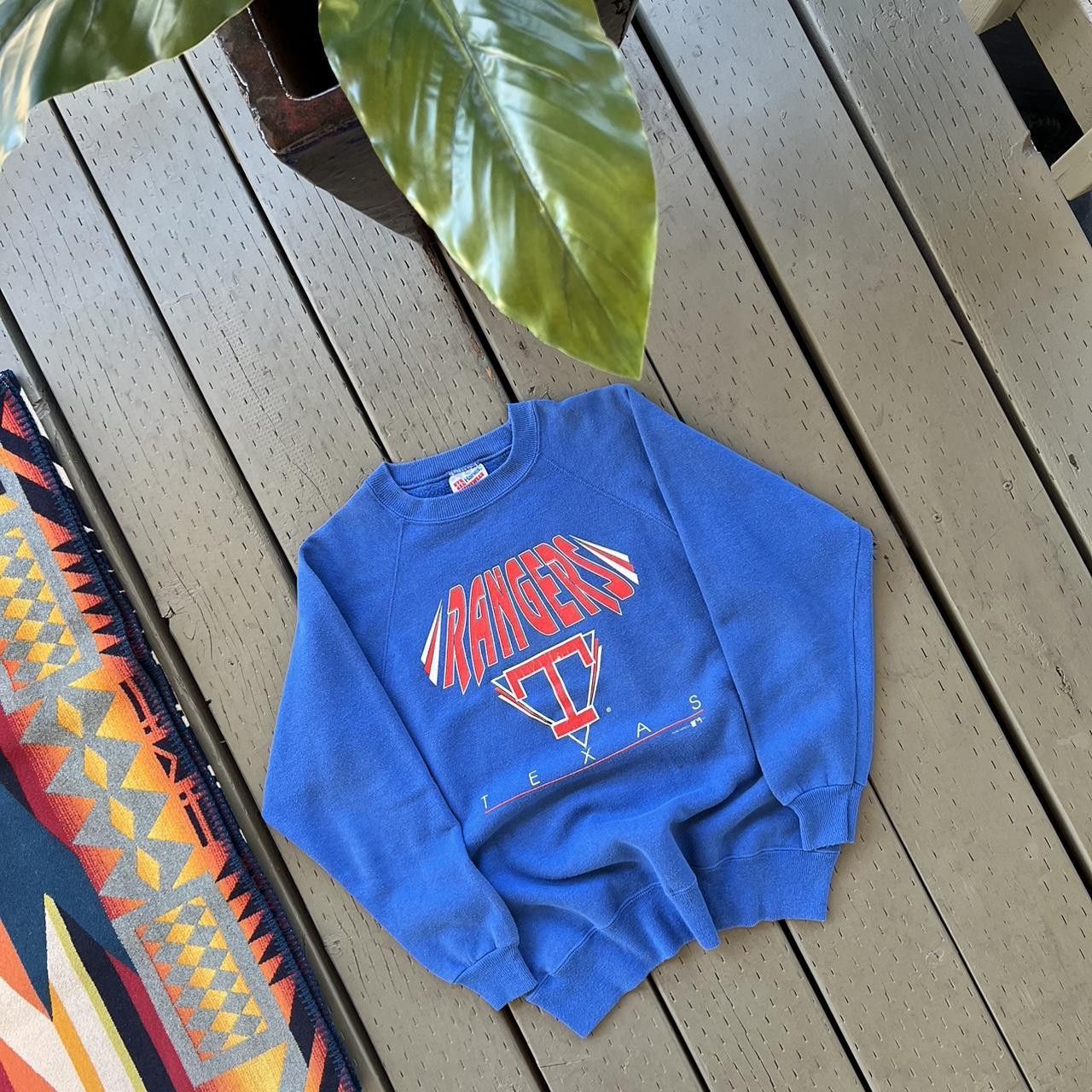 MLB × Vintage VTG MLB Texas Rangers baseball sweater Size US S / EU 44-46 / 1 - 2 Thumbnail