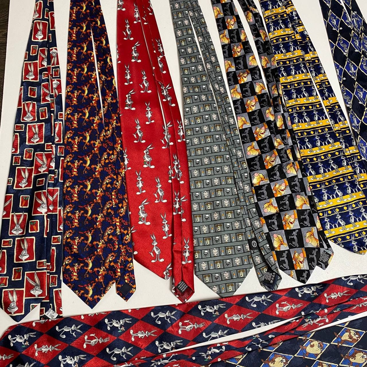Disney Lot 10 ties Vintage Movie Disney Size ONE SIZE - 3 Thumbnail