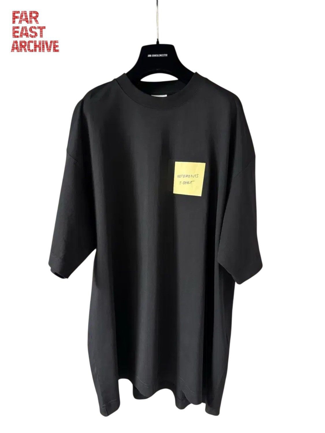 Vetements Vetements Sticky Note T-Shirt Size US XS / EU 42 / 0 - 1 Thumbnail