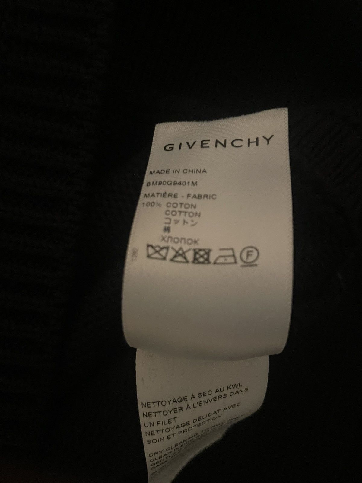 Givenchy 4g logo-intarsia cotton sweater Size US M / EU 48-50 / 2 - 8 Thumbnail