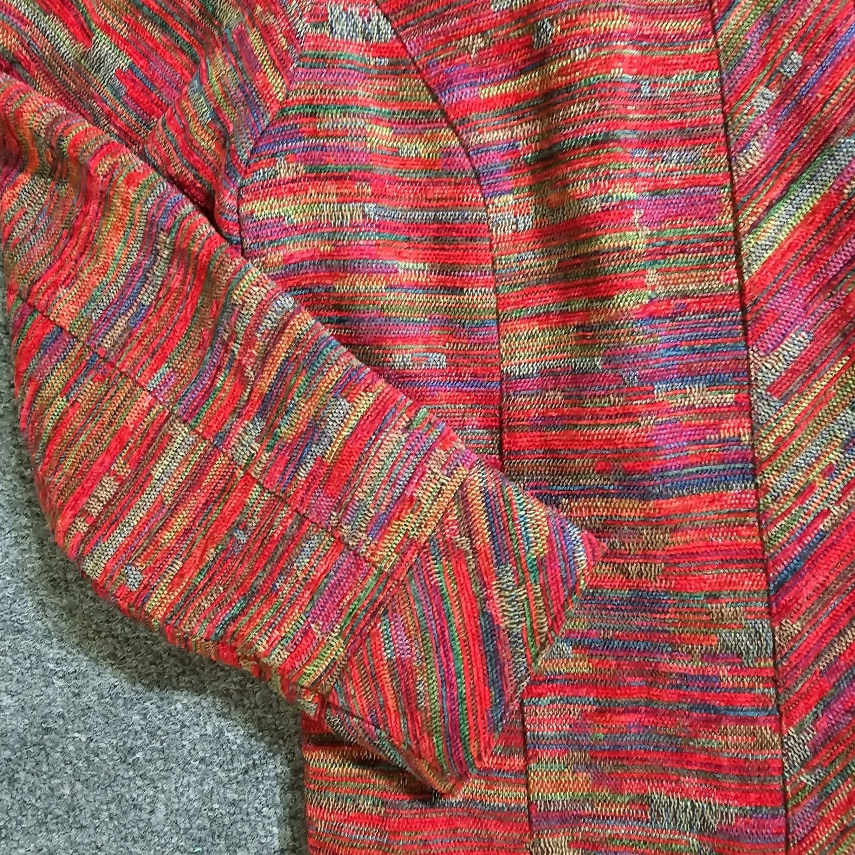 Coldwater Creek Coldwater Creek Blazer Shirt Womens Large Red Tweed Open Long Sleeve Career Jacket/Coat Mid-Length Size L / US 10 / IT 46 - 4 Thumbnail