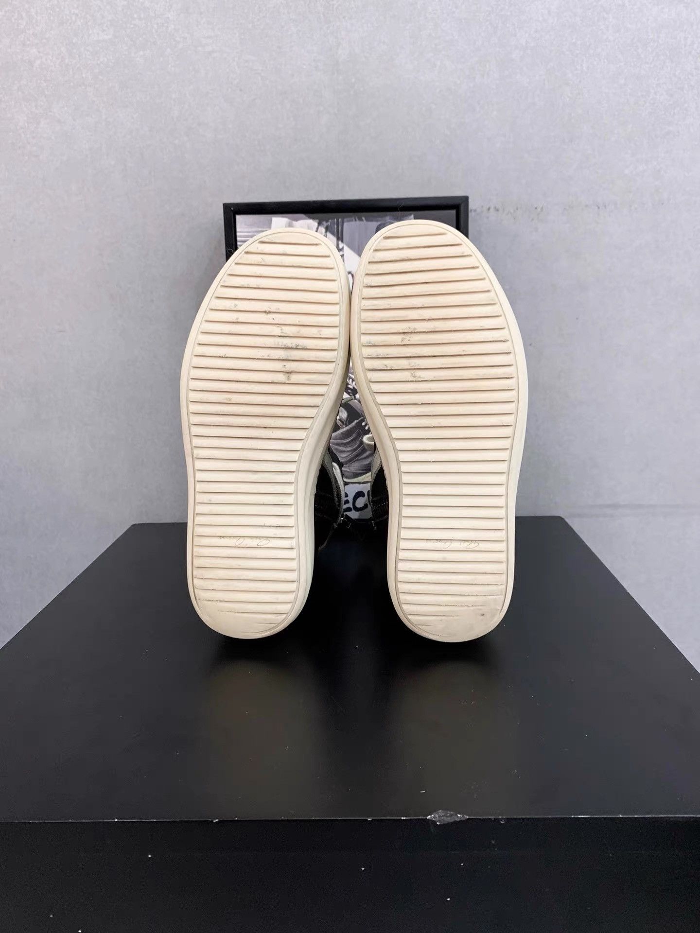 Rick Owens Rick Owens Inverted Triangle Geobasket K34 Size US 5 / IT 35 - 8 Thumbnail