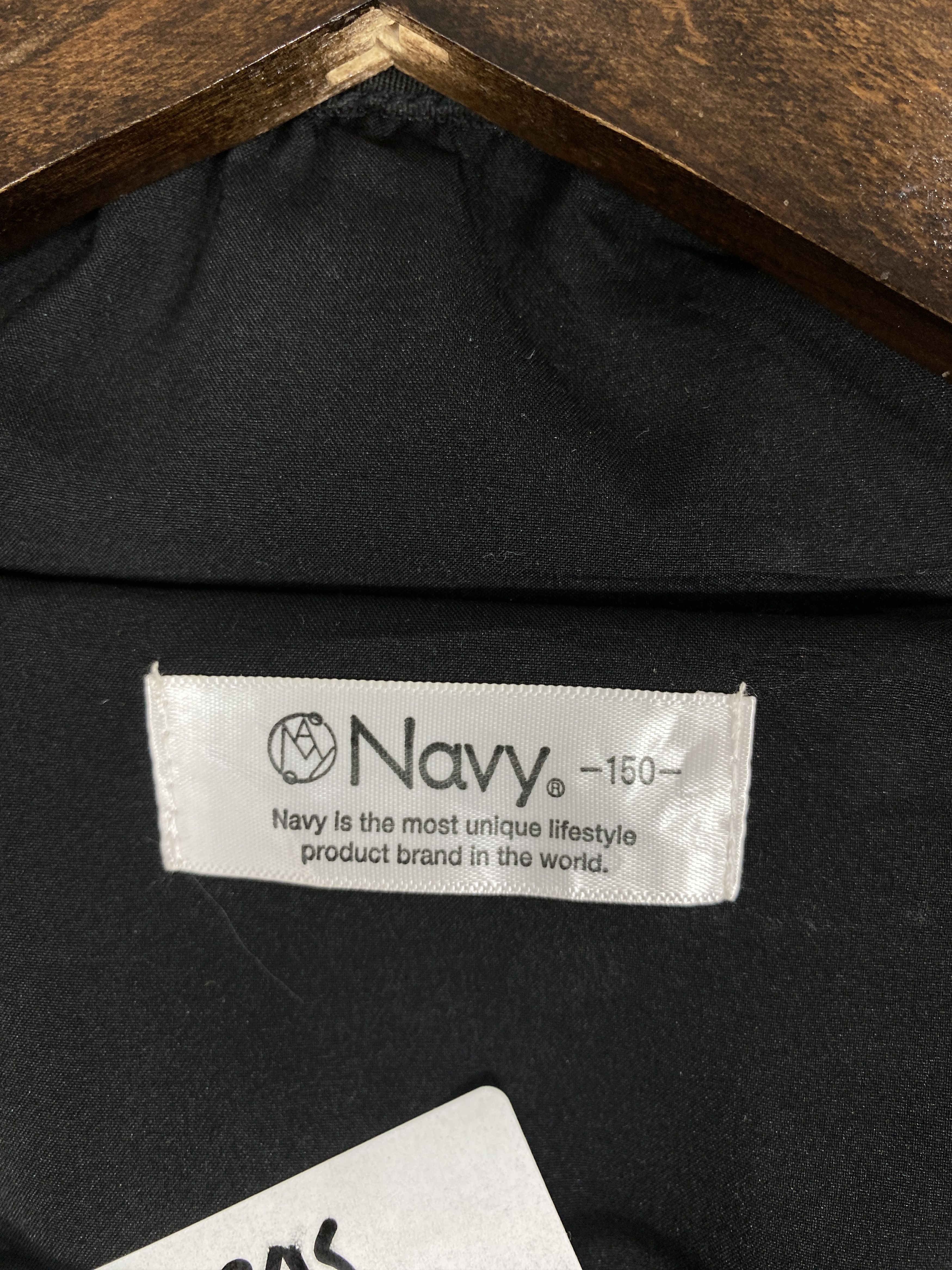 Japanese Brand × Vintage Vintage Navy Fleece Jacket Size US S / EU 44-46 / 1 - 9 Thumbnail