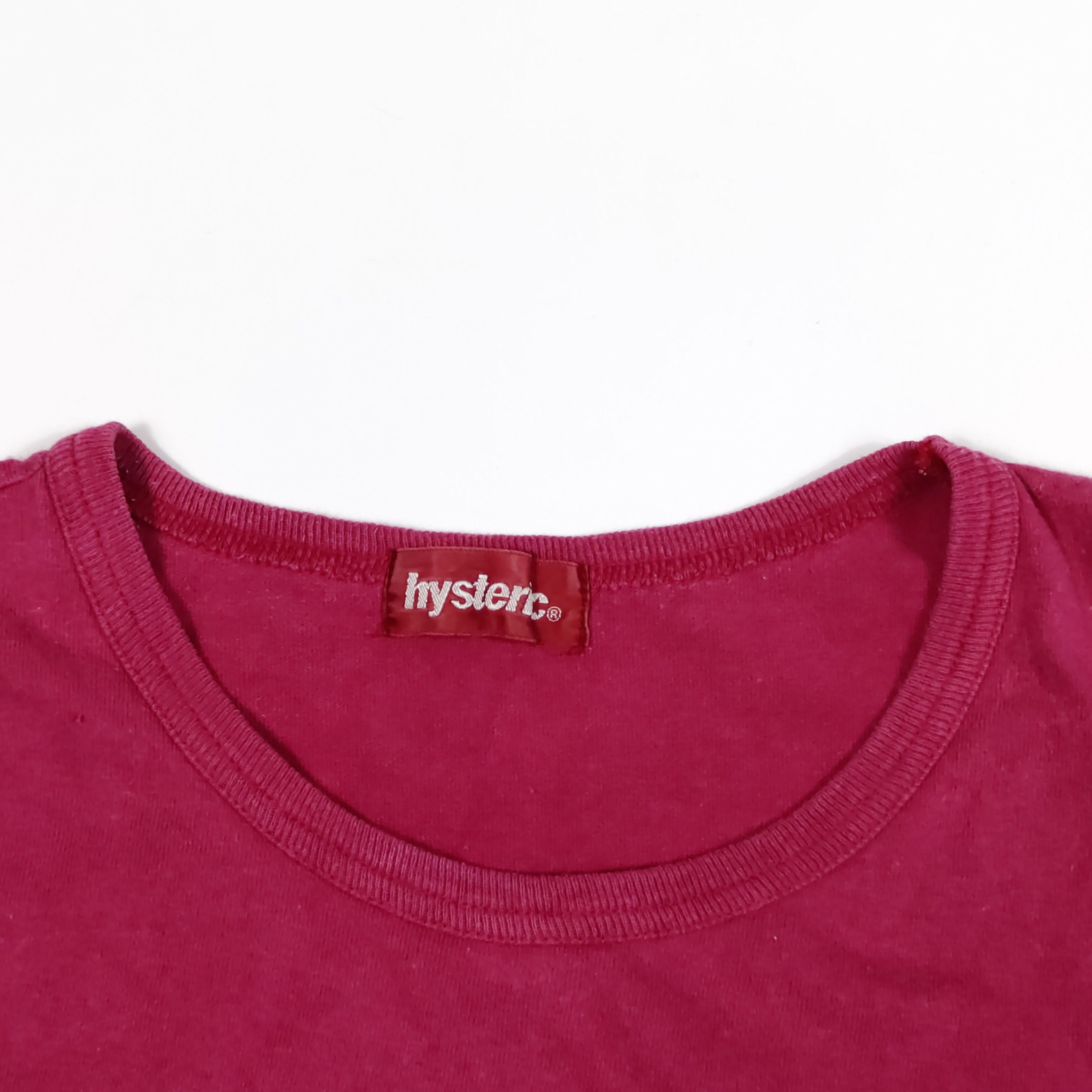 Hysteric Glamour SS2002 Hysteric Glamour PreHysteric Woman Tank Magenta #F Size US S / EU 44-46 / 1 - 4 Thumbnail