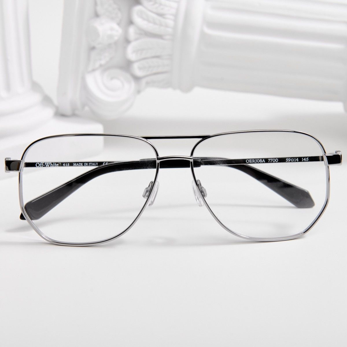 Off-White OFF WHITE STYLE 8A GUNMETAL GLASSES Size ONE SIZE - 6 Thumbnail