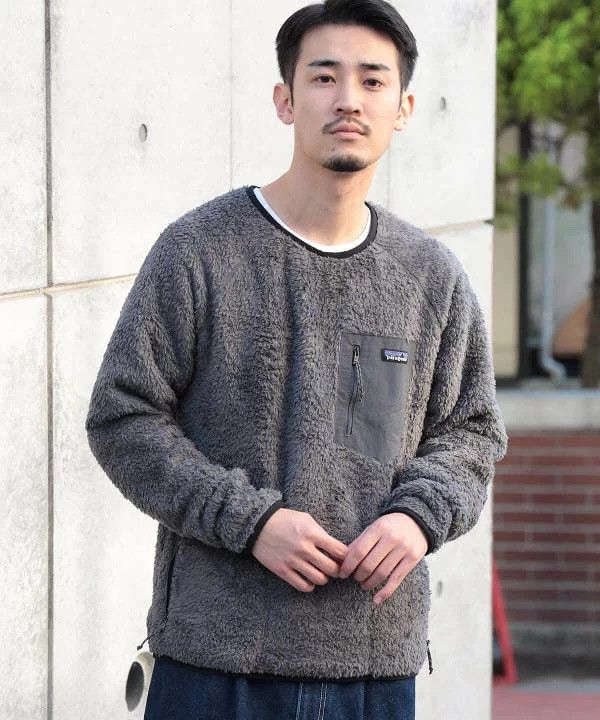 Patagonia × Vintage 🔥 Patagonia Men's Fleece Pocket Tee Size US M / EU 48-50 / 2 - 3 Thumbnail