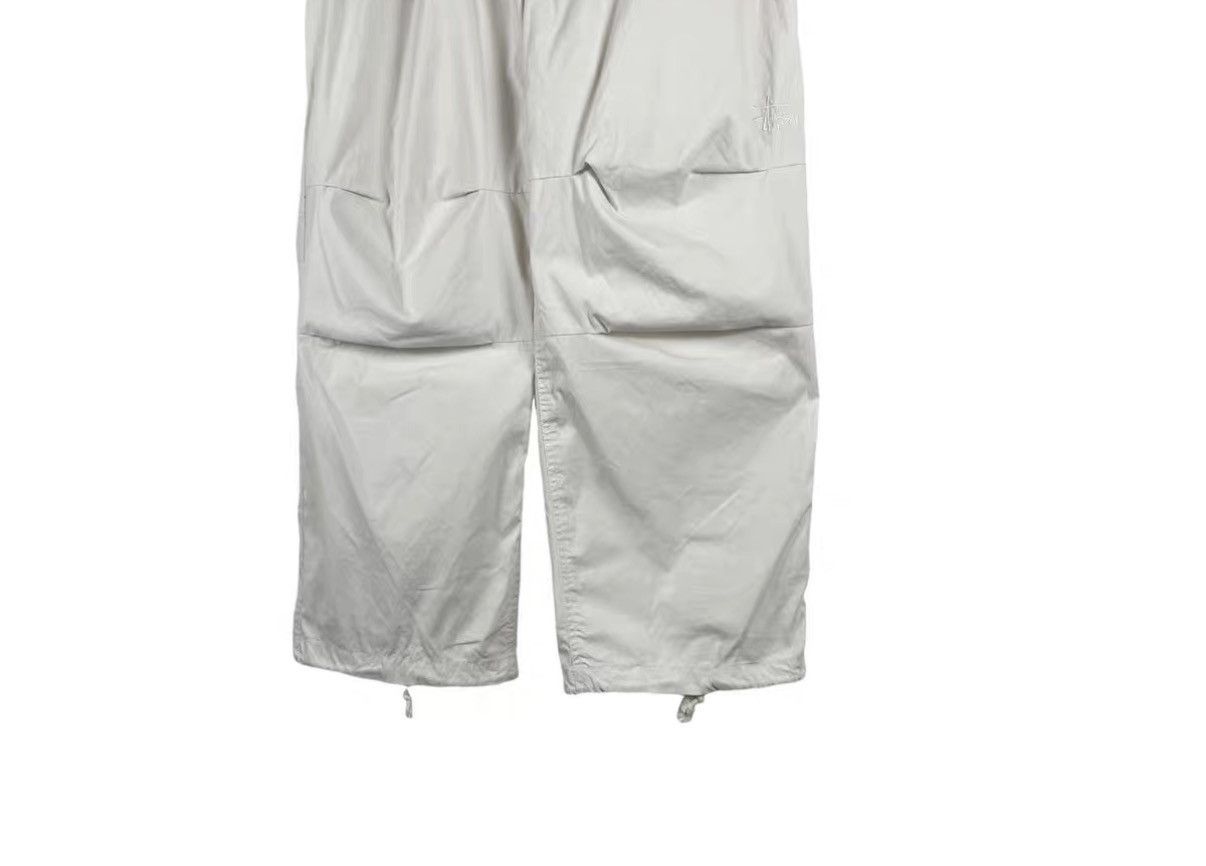 Stussy Stussy White Relaxed Fit Cargo Parachute Pants J31 Size US 36 / EU 52 - 4 Thumbnail