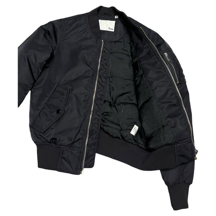 Aritzia Wilfred Free Aritzia Luxury Designer Bomber Cropped Jacket ...