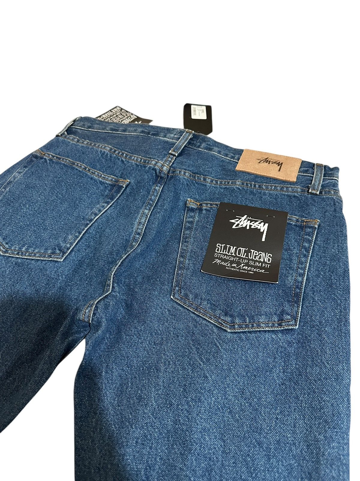 Stussy Stussy Medium Wash Slim Ol' Jean Size US 34 / EU 50 - 3 Thumbnail