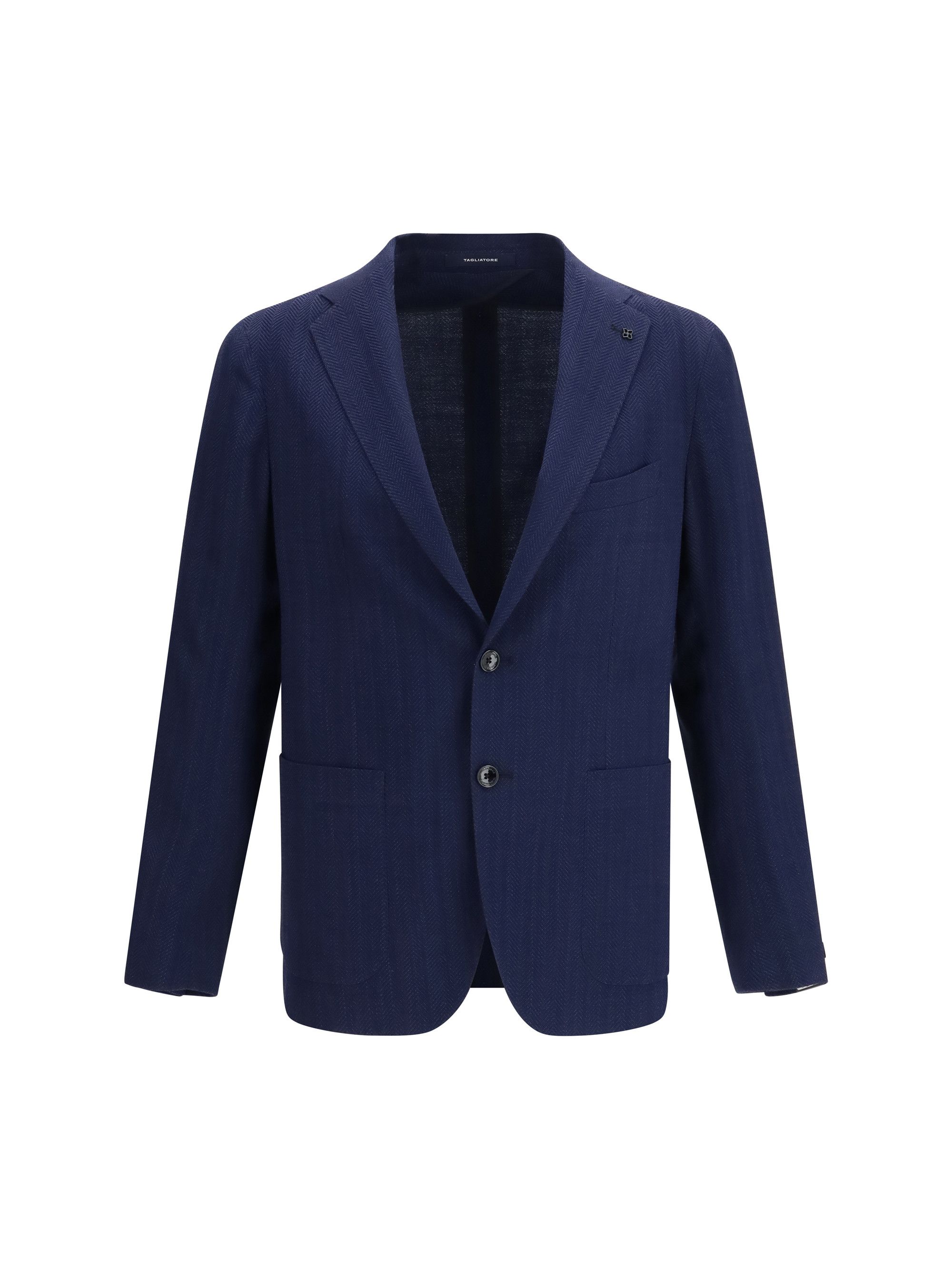 Tagliatore Single-breasted Jacket in herringbone fabric Size US M / EU 48-50 / 2 - 1 Thumbnail