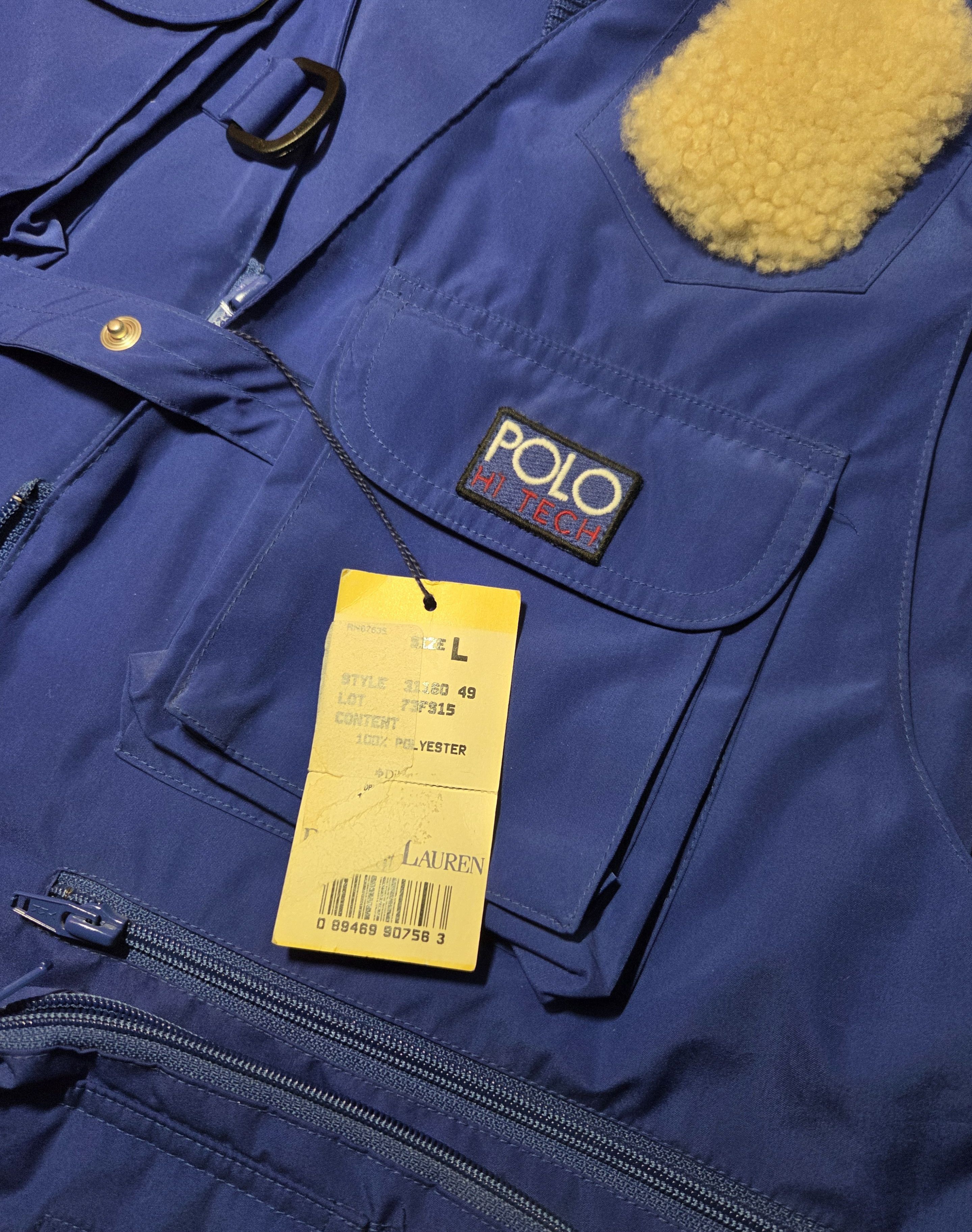 Polo Ralph Lauren Vintage Polo Ralph Lauren Hi Tech Vest Size US L / EU 52-54 / 3 - 4 Thumbnail