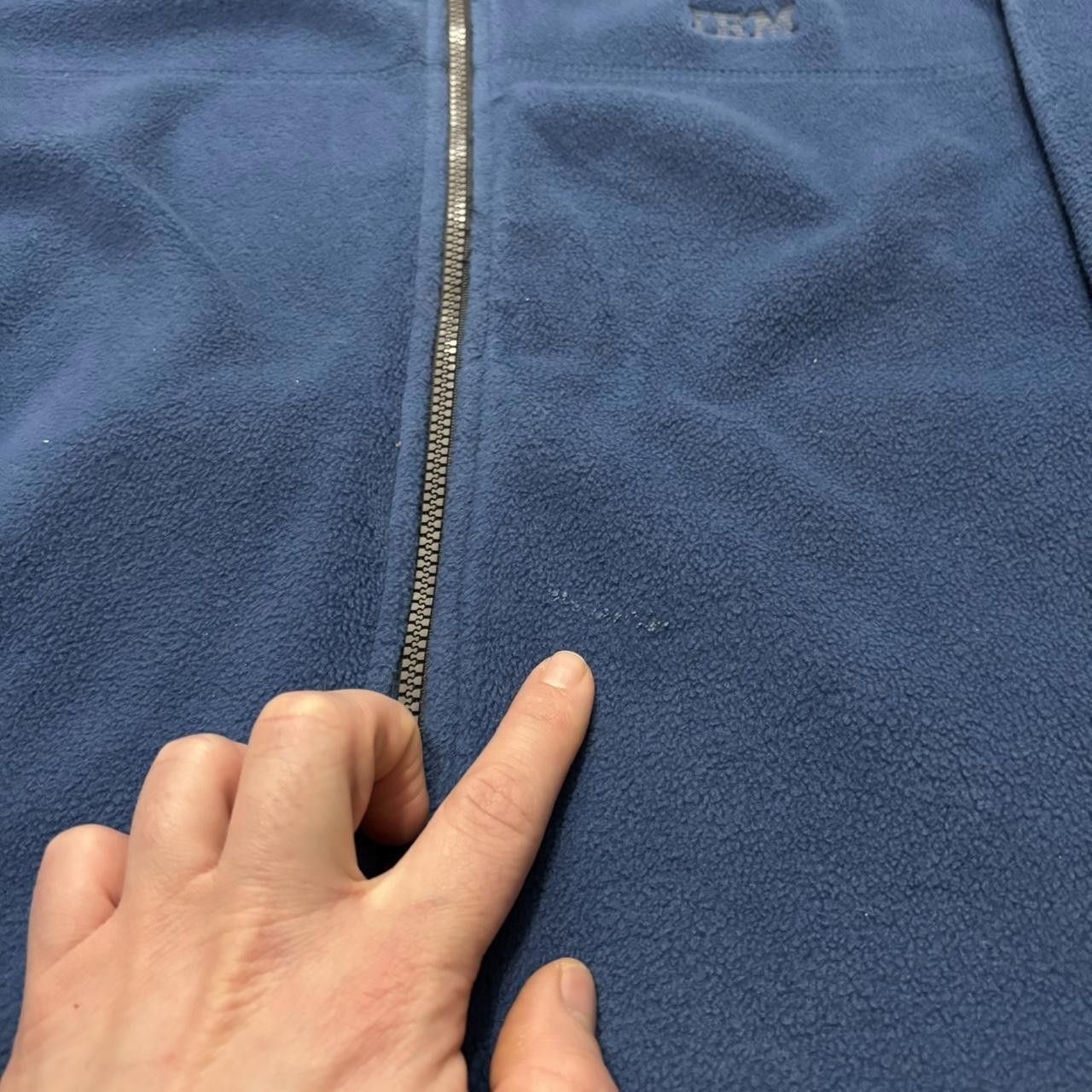 Apple Vintage IBM fleece zip up sweatshirt/light jacket 00s S Size US S / EU 44-46 / 1 - 7 Thumbnail
