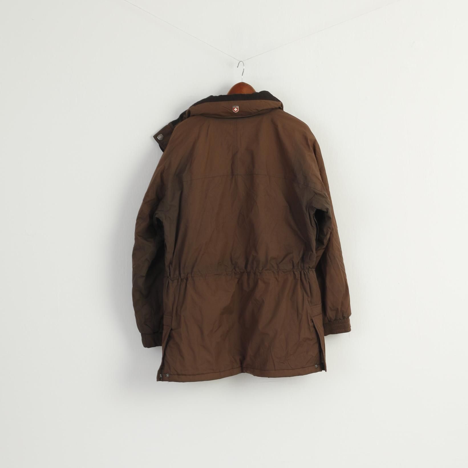 Wellensteyn Wellensteyn Men M Jacket Brown Padded Shiny 8839 Size US M / EU 48-50 / 2 - 9 Thumbnail