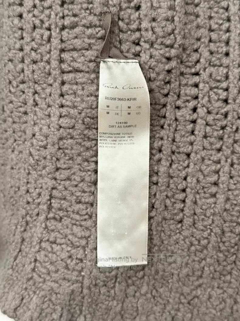 Rick Owens Rick Owens Mainline knit hooded sweater Size US M / EU 48-50 / 2 - 7 Thumbnail