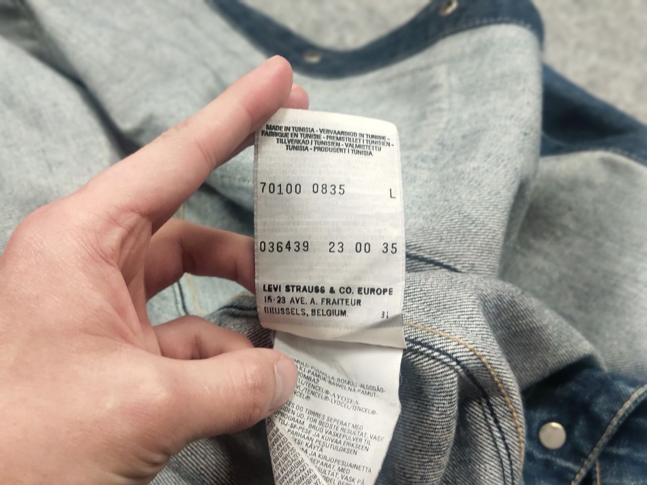 Levi's Vintage 00's Levi's Engineered Jeans Denim Trucker Jacket Size US M / EU 48-50 / 2 - 19 Thumbnail
