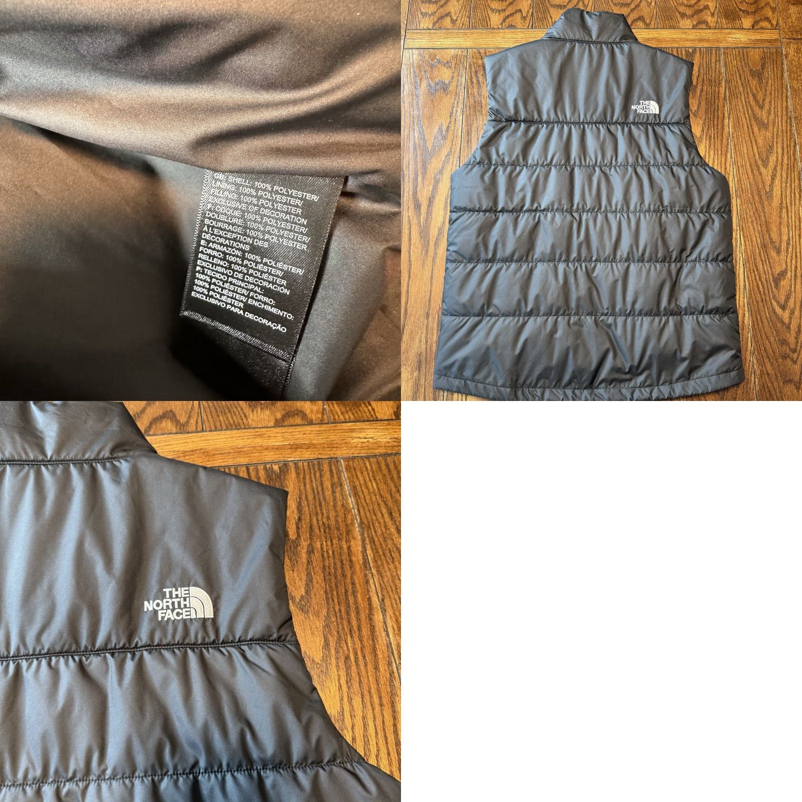 The North Face The North Face Puffer Vest Mens Medium Black Zip Pockets Pittsburgh Pirates MLB Size US M / EU 48-50 / 2 - 8 Thumbnail