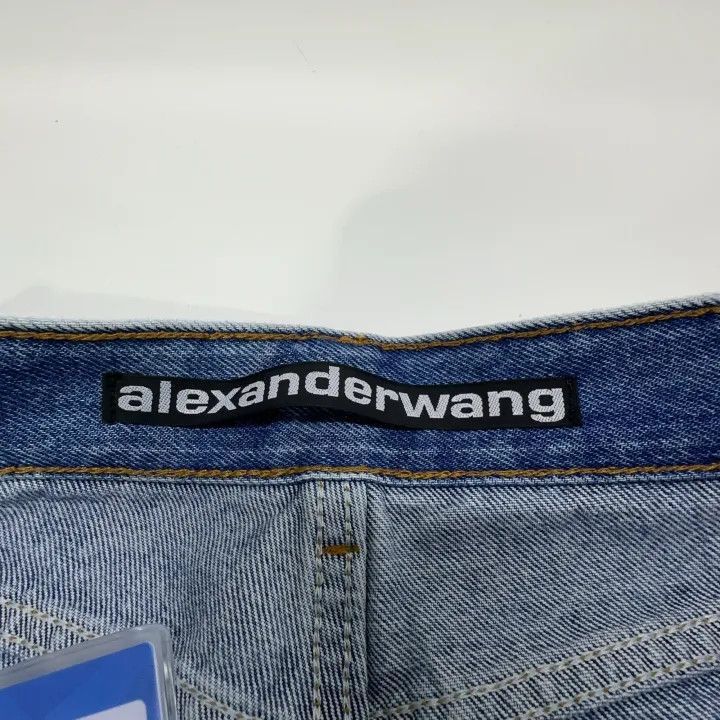 Alexander Wang Alexander Wang FW22 High-Waisted Denim Pants - Size 24" / US 00 / IT 34 - 5 Thumbnail