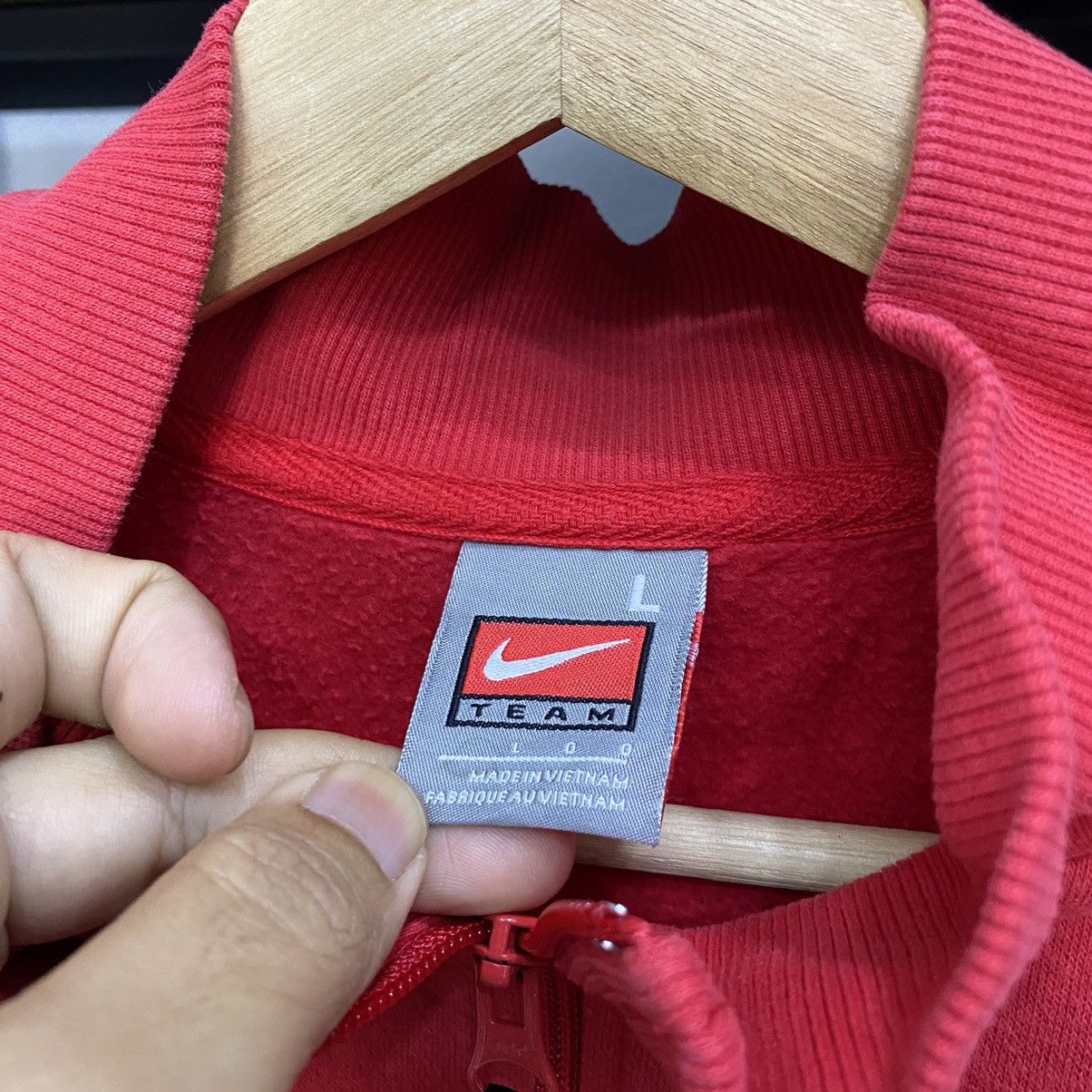 Nike × Vintage Vintage Nike Softball Quater Zip Sweatshirt❗️ Size US L / EU 52-54 / 3 - 3 Thumbnail