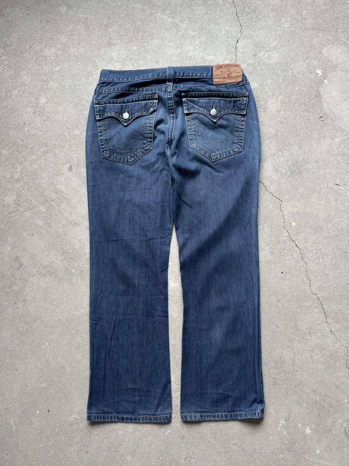True Religion Vintage True Religion Denim Jeans Baggy Size US 34 / EU 50 - 9 Thumbnail