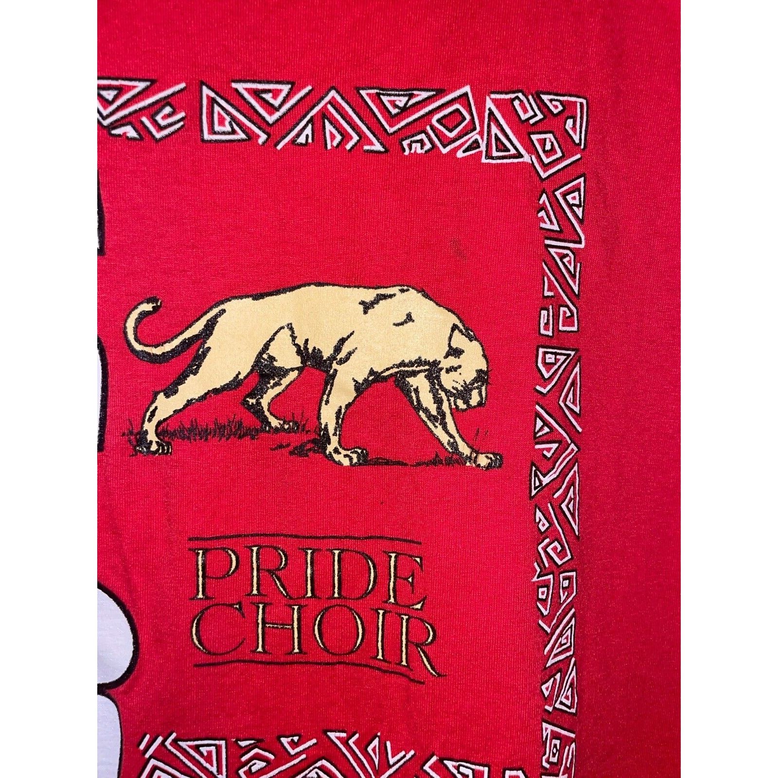 Hanes Vintage Linton Shirt Pride Choir Lions School Tee VTG 90s S Size US S / EU 44-46 / 1 - 3 Thumbnail