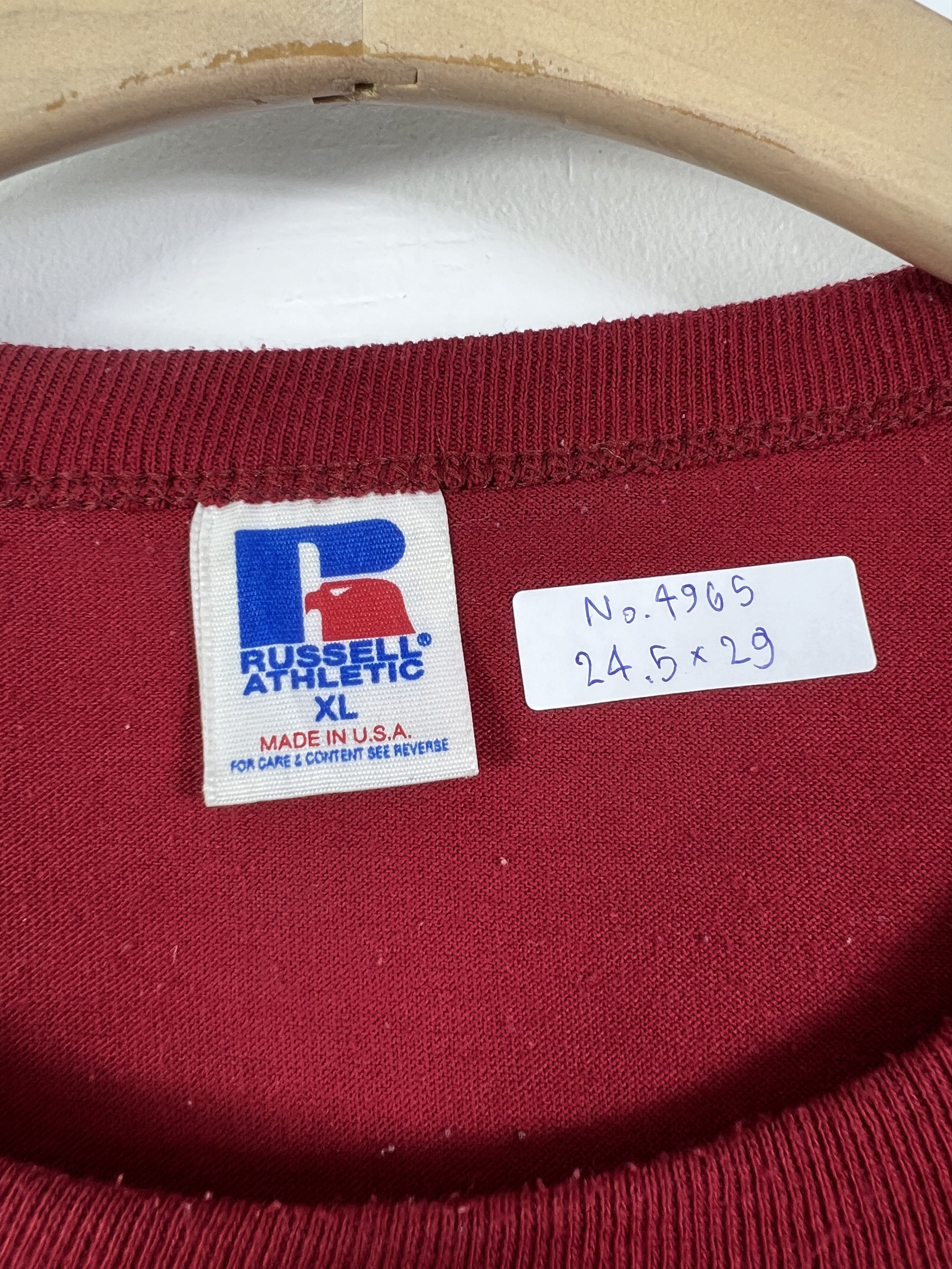 Vintage No.4965 VTG 90s NCAA Alabama Crimson Tide Graphic Tee (XL) Size US XL / EU 56 / 4 - 3 Thumbnail