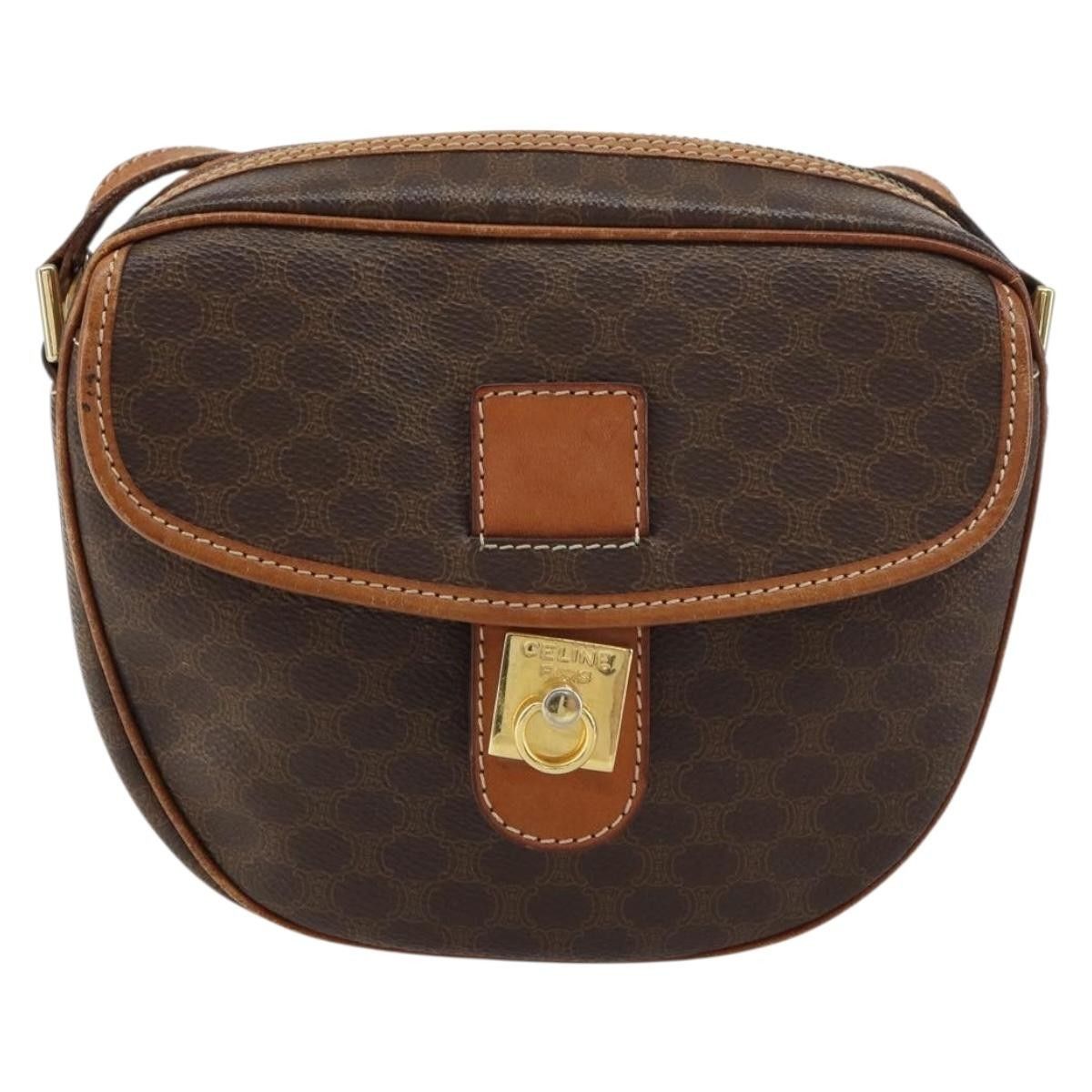 Celine Celine Vintage Macadam Canvas and Leather Size ONE SIZE - 1 Thumbnail