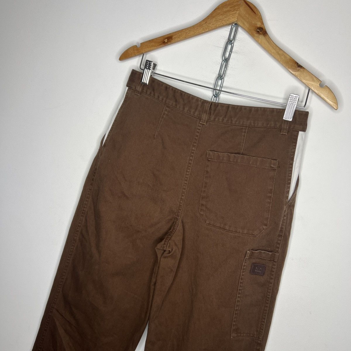 Acne Studios Acne Studios Brown Denim Face Jeans Size 28" / US 6 / IT 42 - 6 Thumbnail