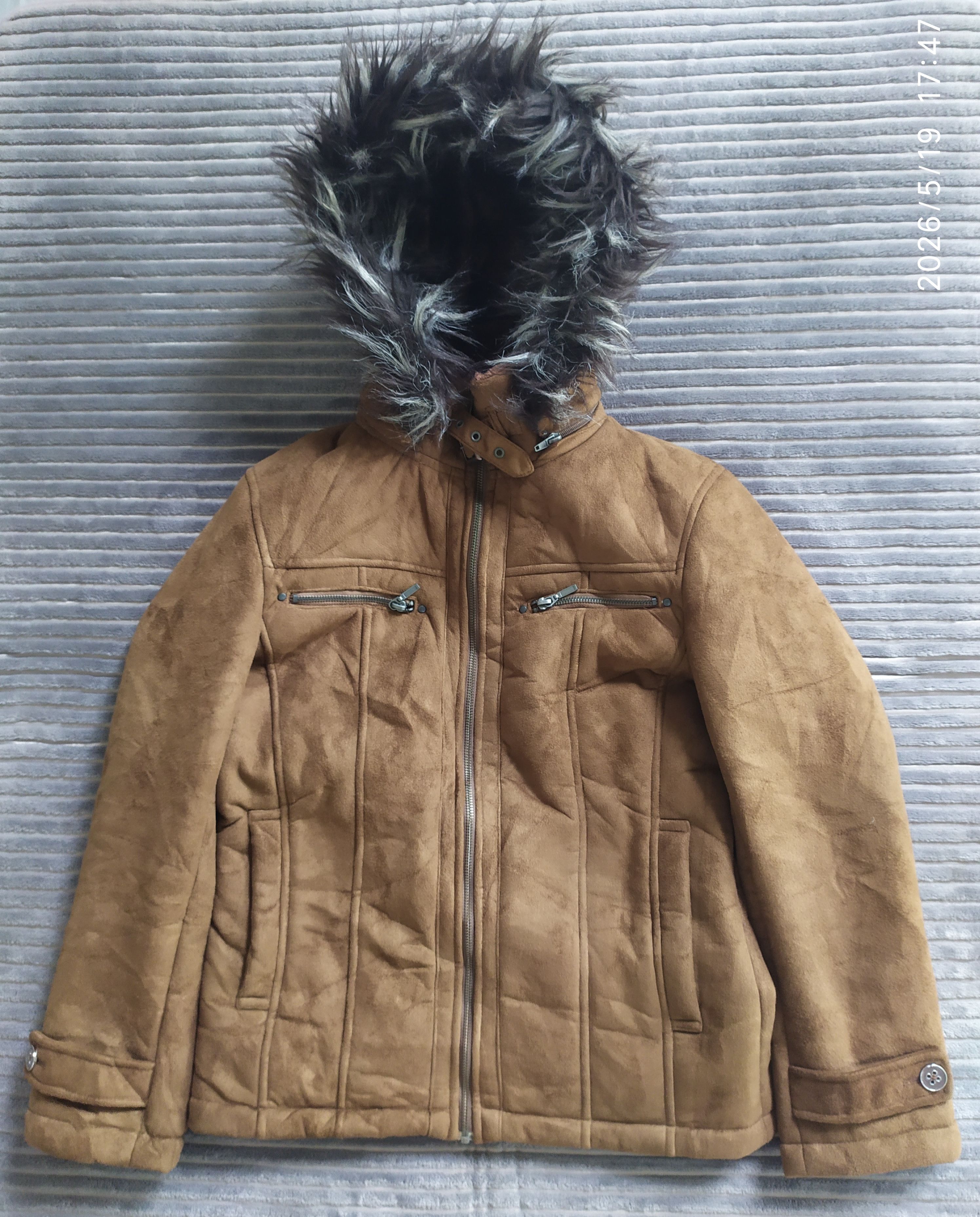 If Six Was Nine 2000s Ifsixwasnine Brown Fur Louis chavlon Jacket Size US M / EU 48-50 / 2 - 1 Thumbnail