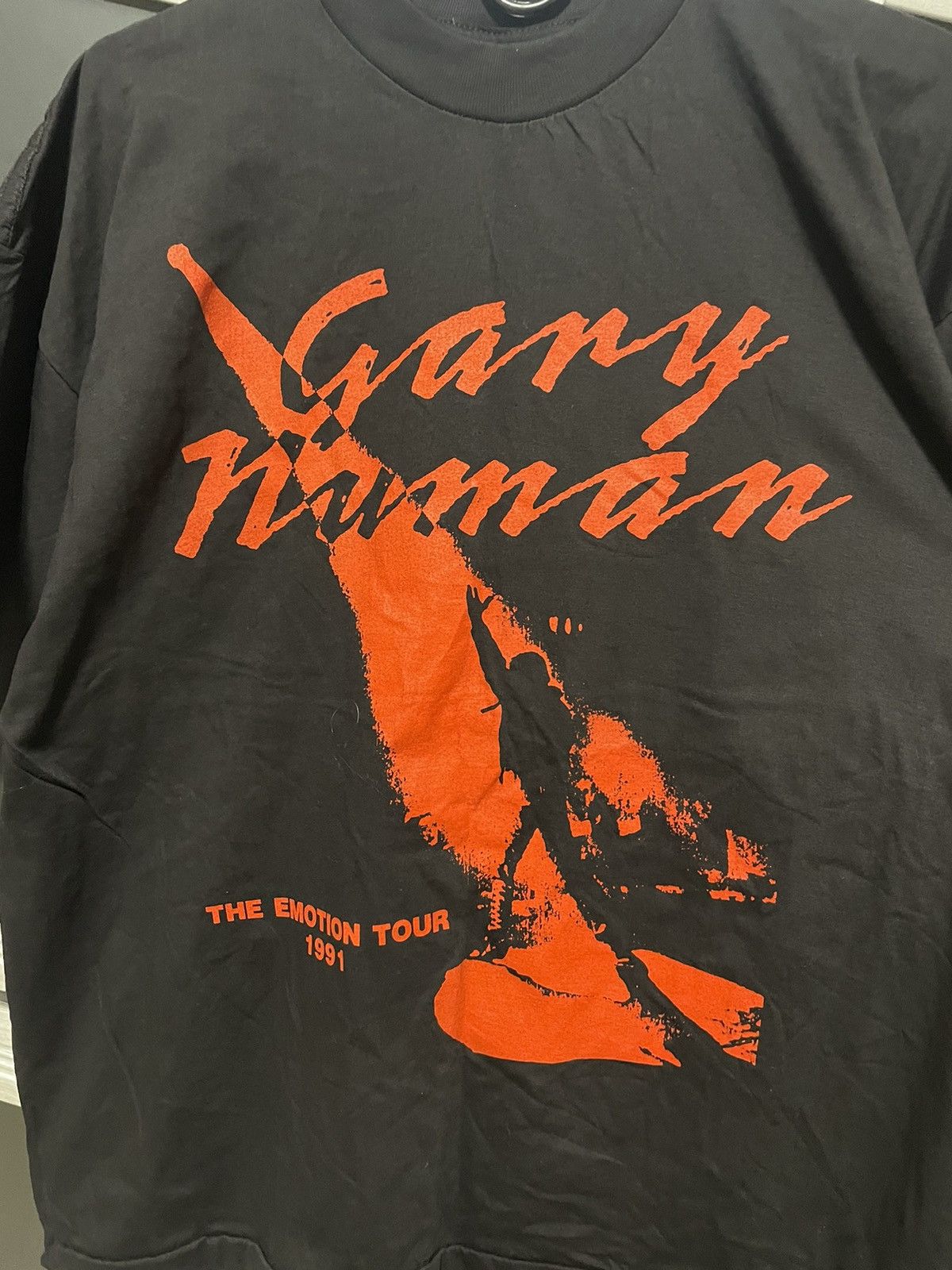 Band Tees × Vintage Vintage Gary Numan The Emotion Tour 1991 T Shirt British Tee Size US XL / EU 56 / 4 - 8 Thumbnail
