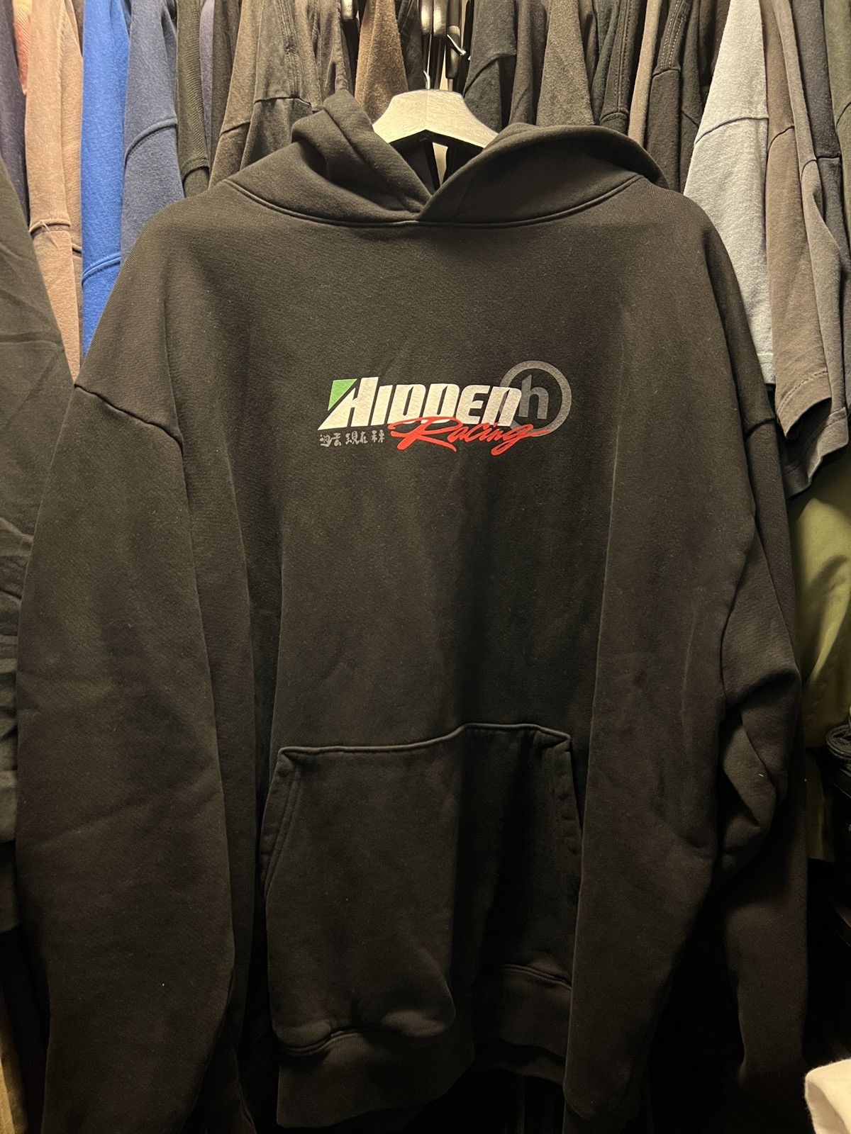 image of Hidden Ny Racing Hoodie in Black, Men's (Size XL)