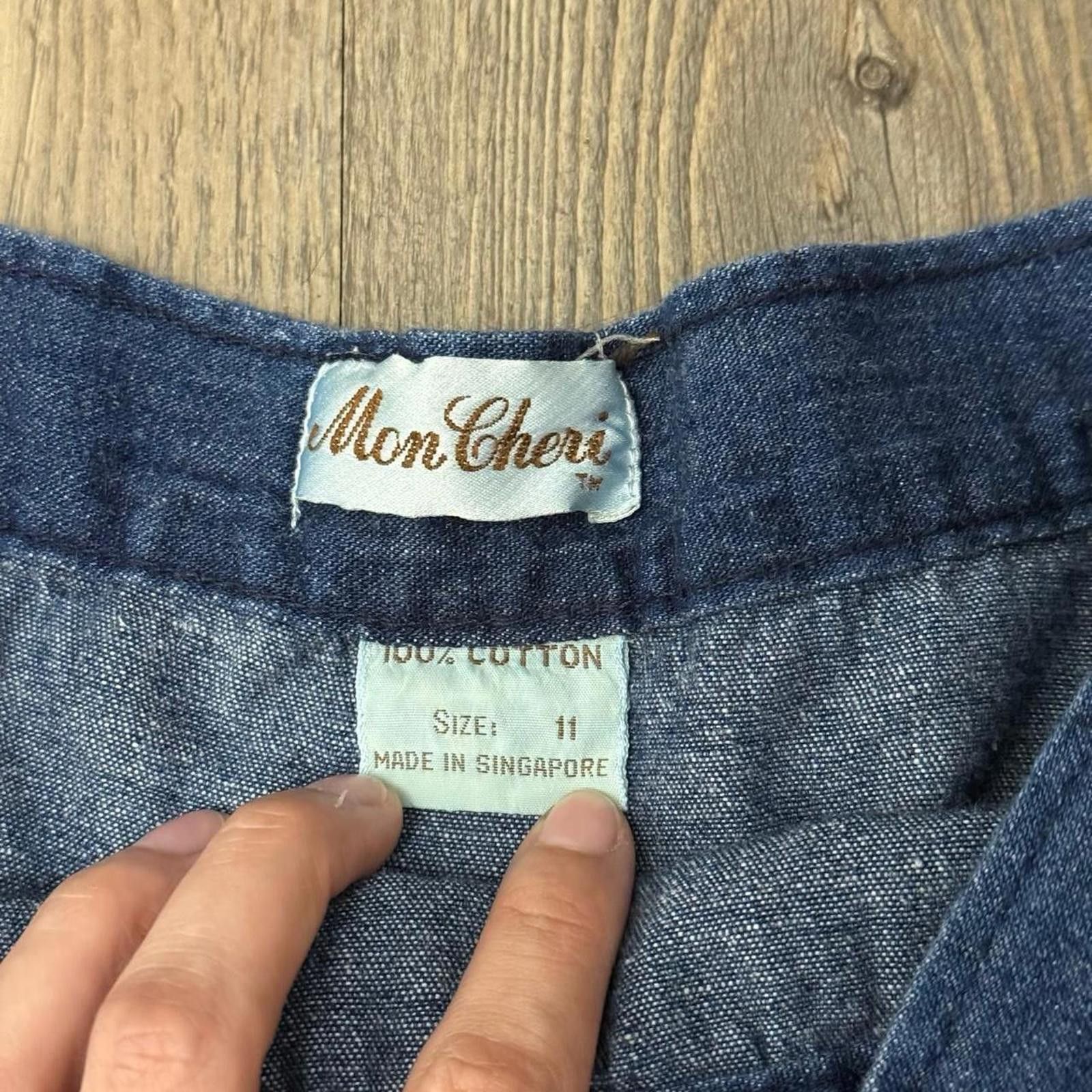 Designer High waisted retro indie boho cottage lightweight capris Size 32" / US 10 / IT 46 - 4 Thumbnail